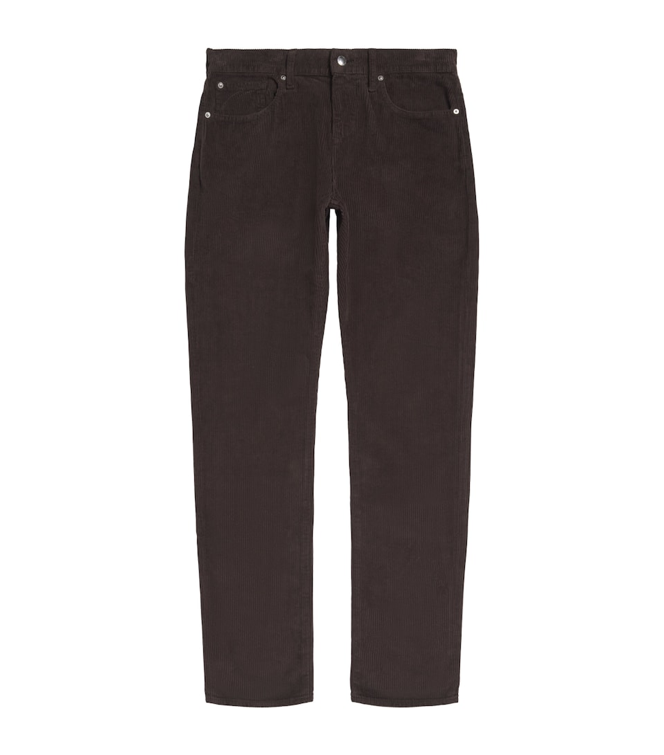7 For All Mankind Mens Corduroy Slimmy Jeans Smolder
