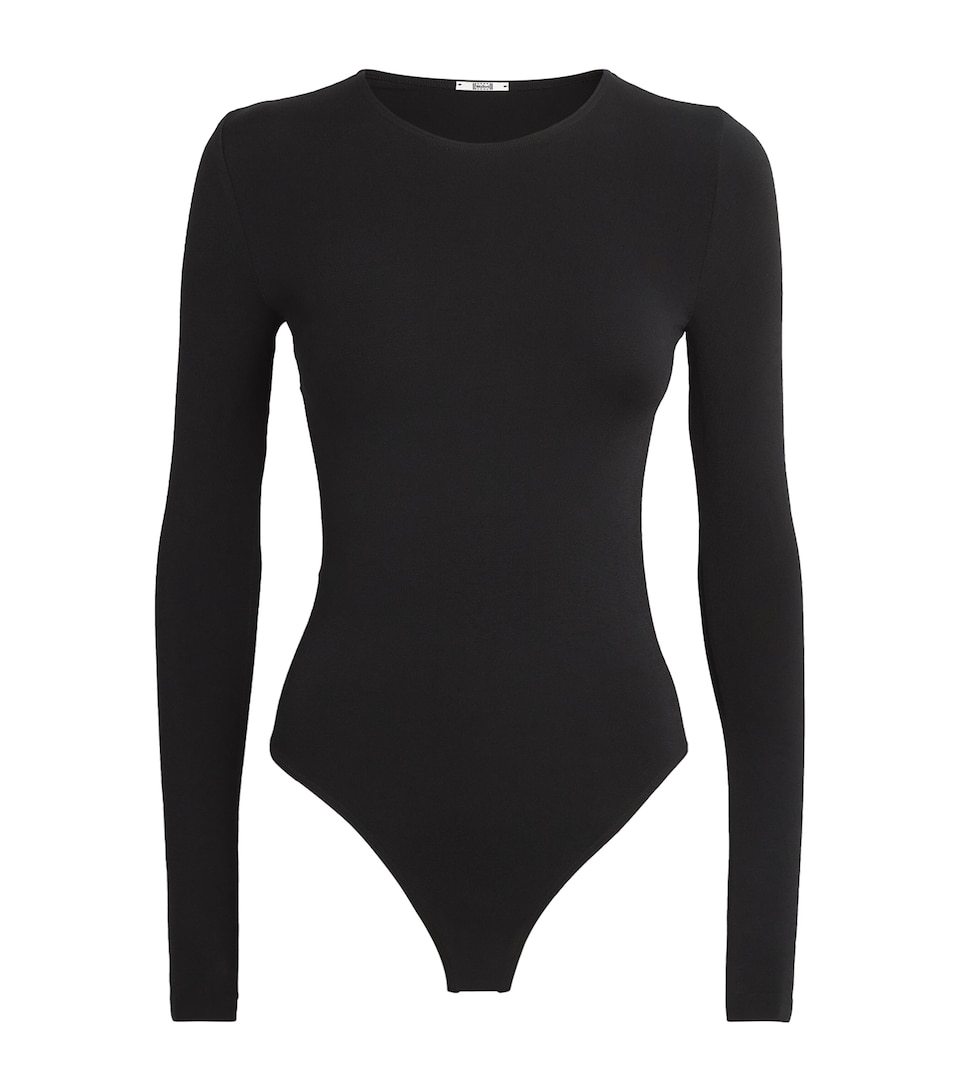 Wolford Womens Berlin Bodysuit Black