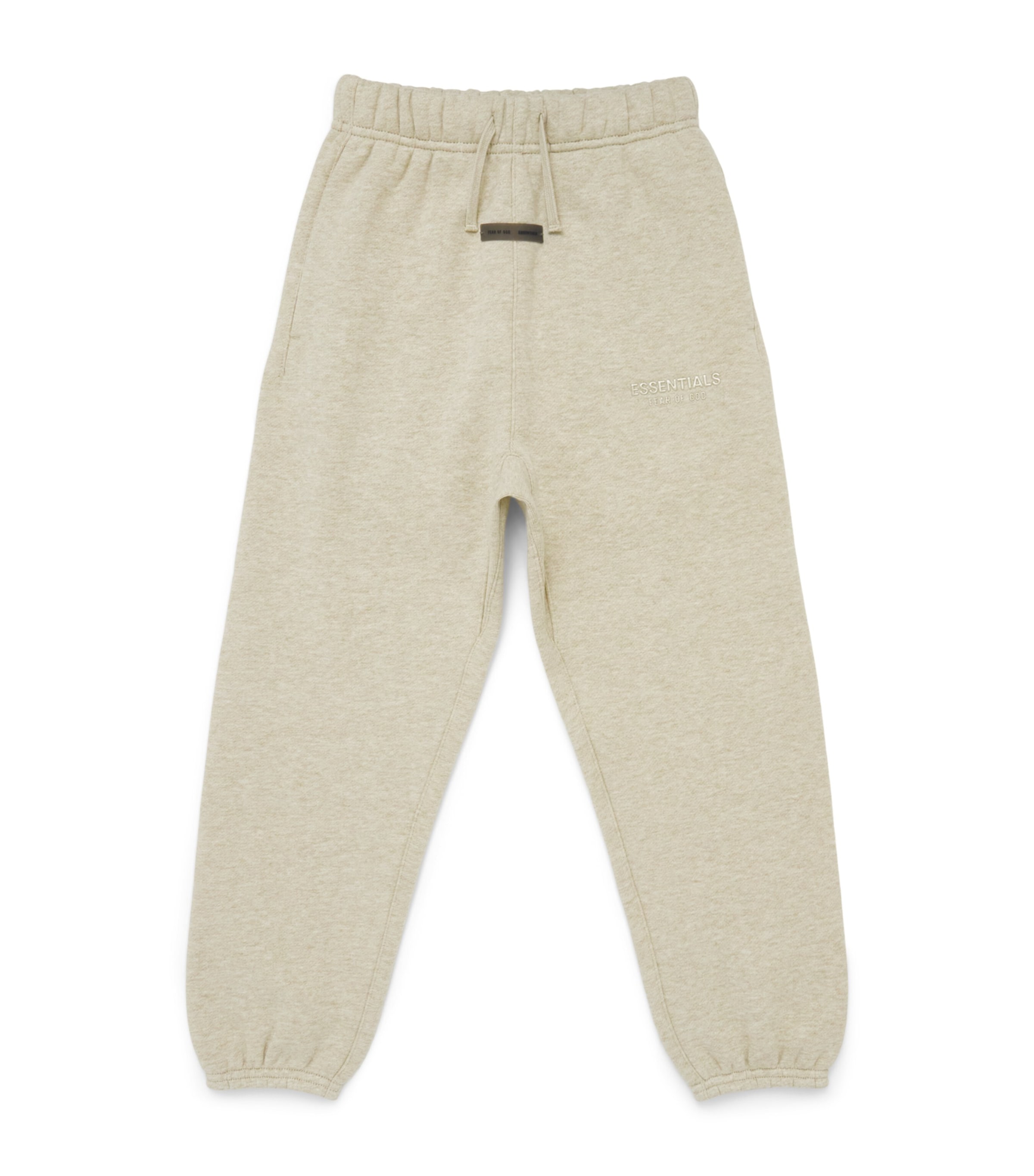FEAR OF GOD ESSENTIALS KIDS Logo Sweatpants (2-16 Years) Heather Stone