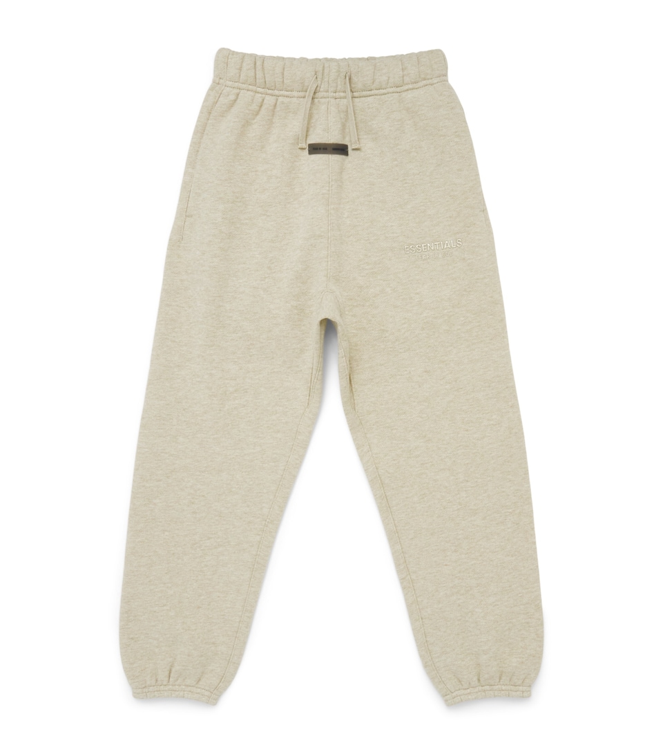 FEAR OF GOD ESSENTIALS KIDS Logo Sweatpants (2-16 Years) Heather Stone