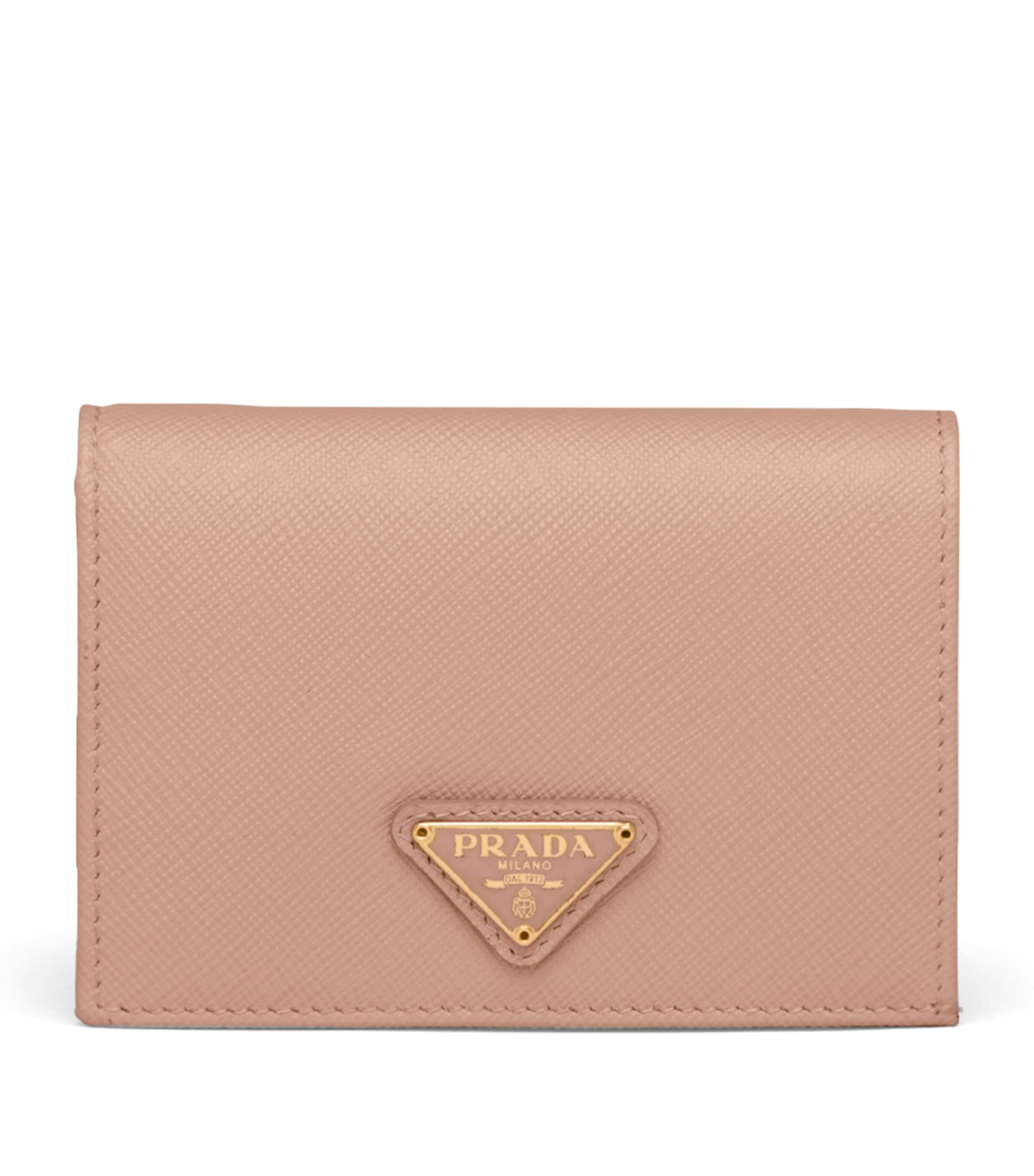 Prada Small Saffiano Leather Bifold Wallet