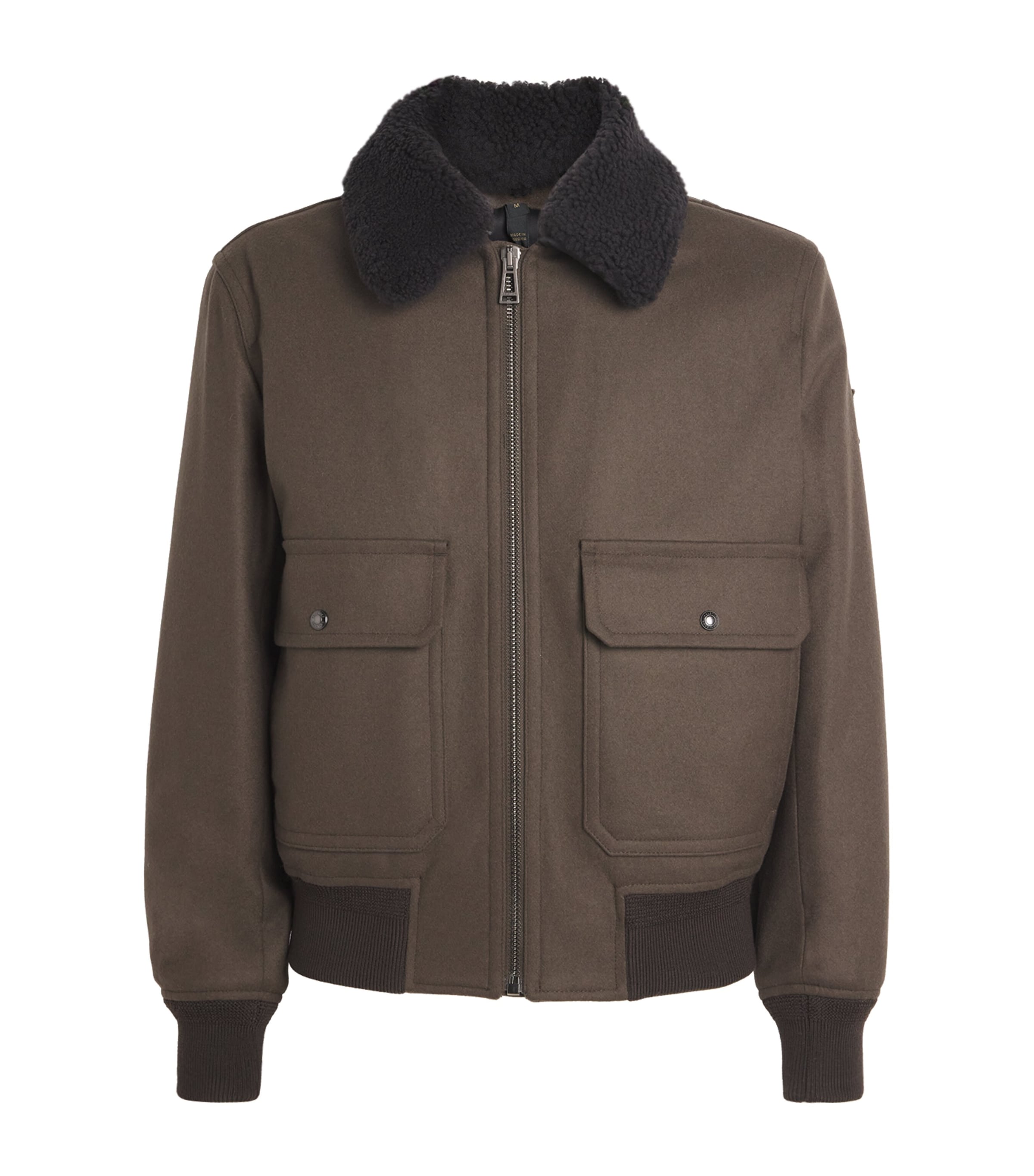 Wool-Blend Welder Jacket