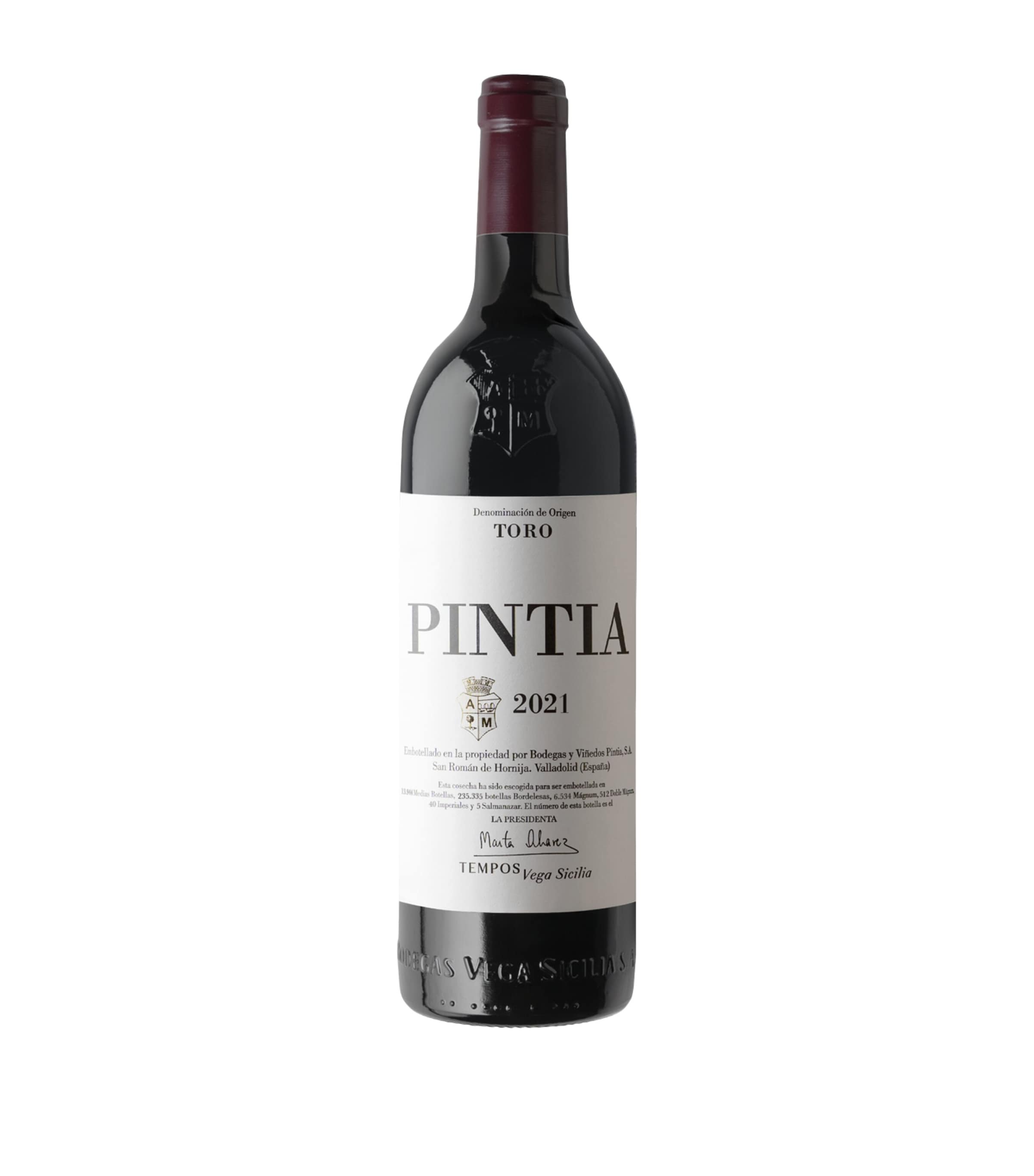 Vega Sicilia Pintia 2021 (6L) - Ribera Del Duero, Spain Red