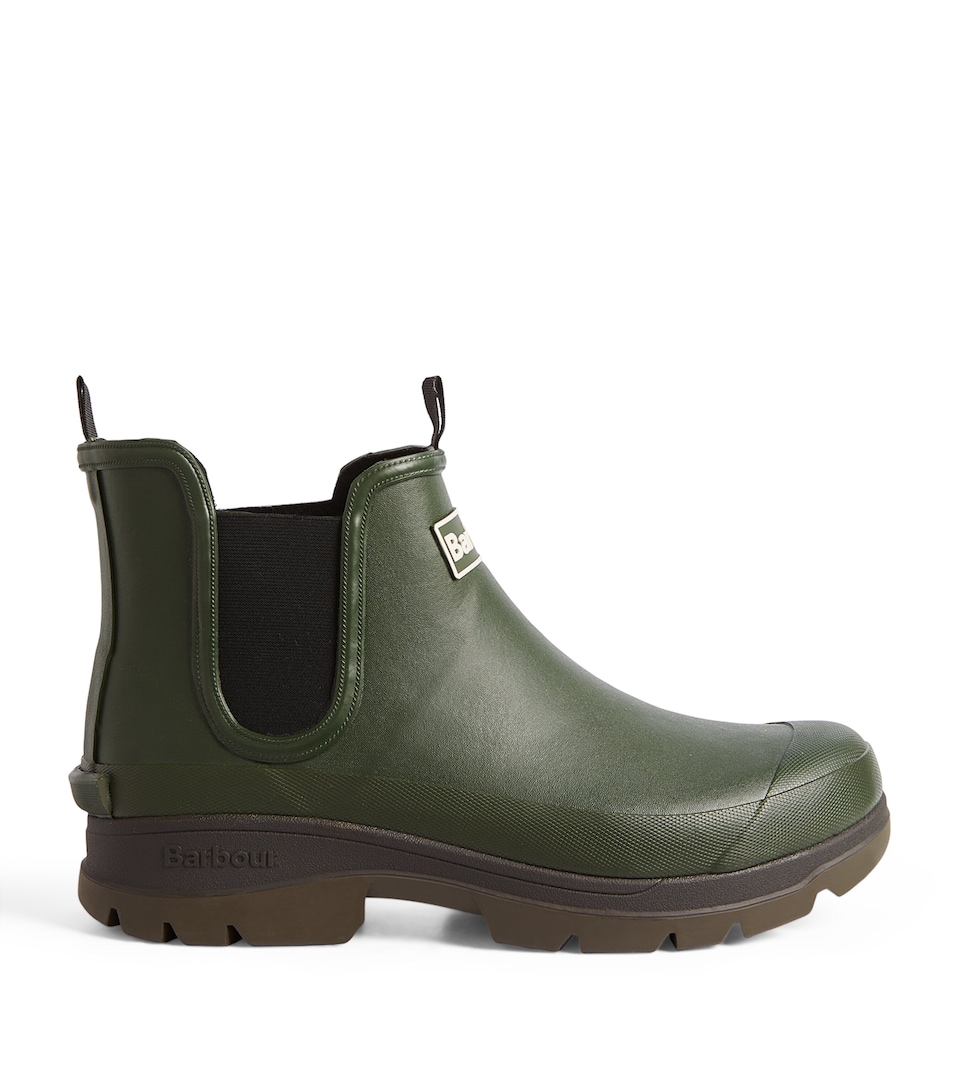 Barbour Nimbus Chelsea Wellington Boots Olive