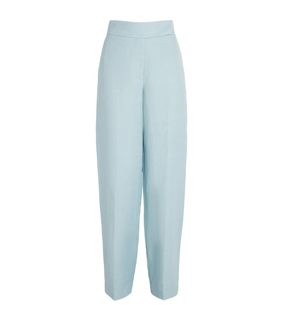 Linen-Blend Aix Trousers