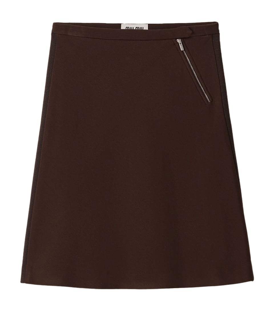 Knitted Mini Skirt