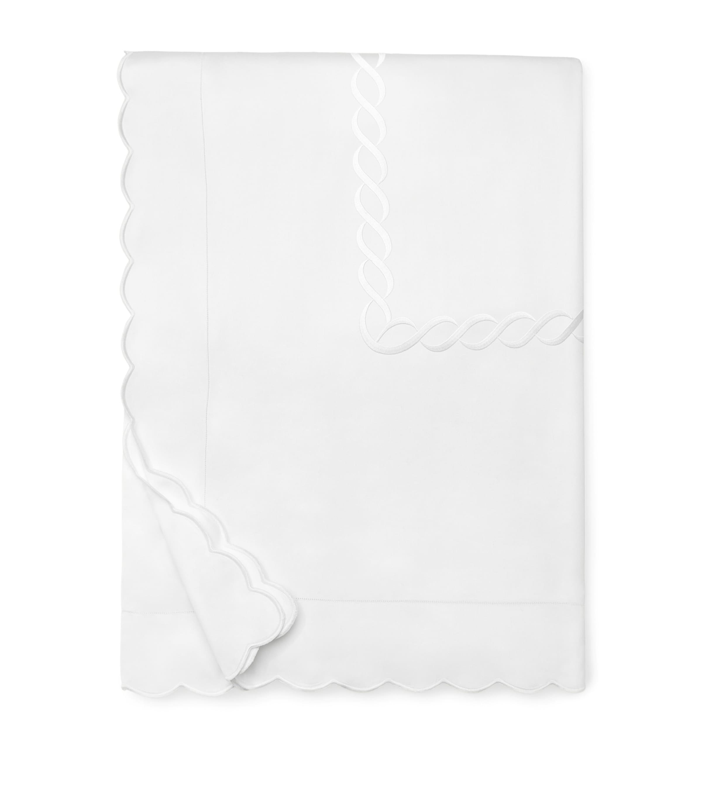 Cotton Treccia Splendore Super King Duvet Cover (260cm x 220cm)