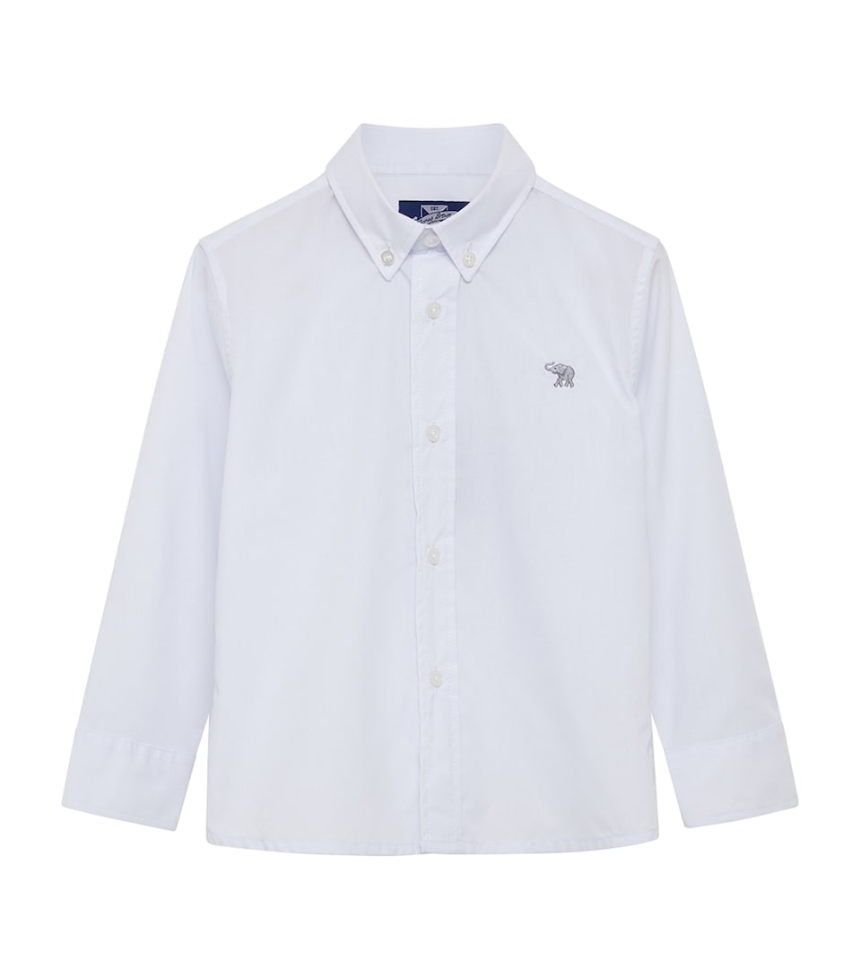 Trotters Thomas Shirt (2-5 Years) White