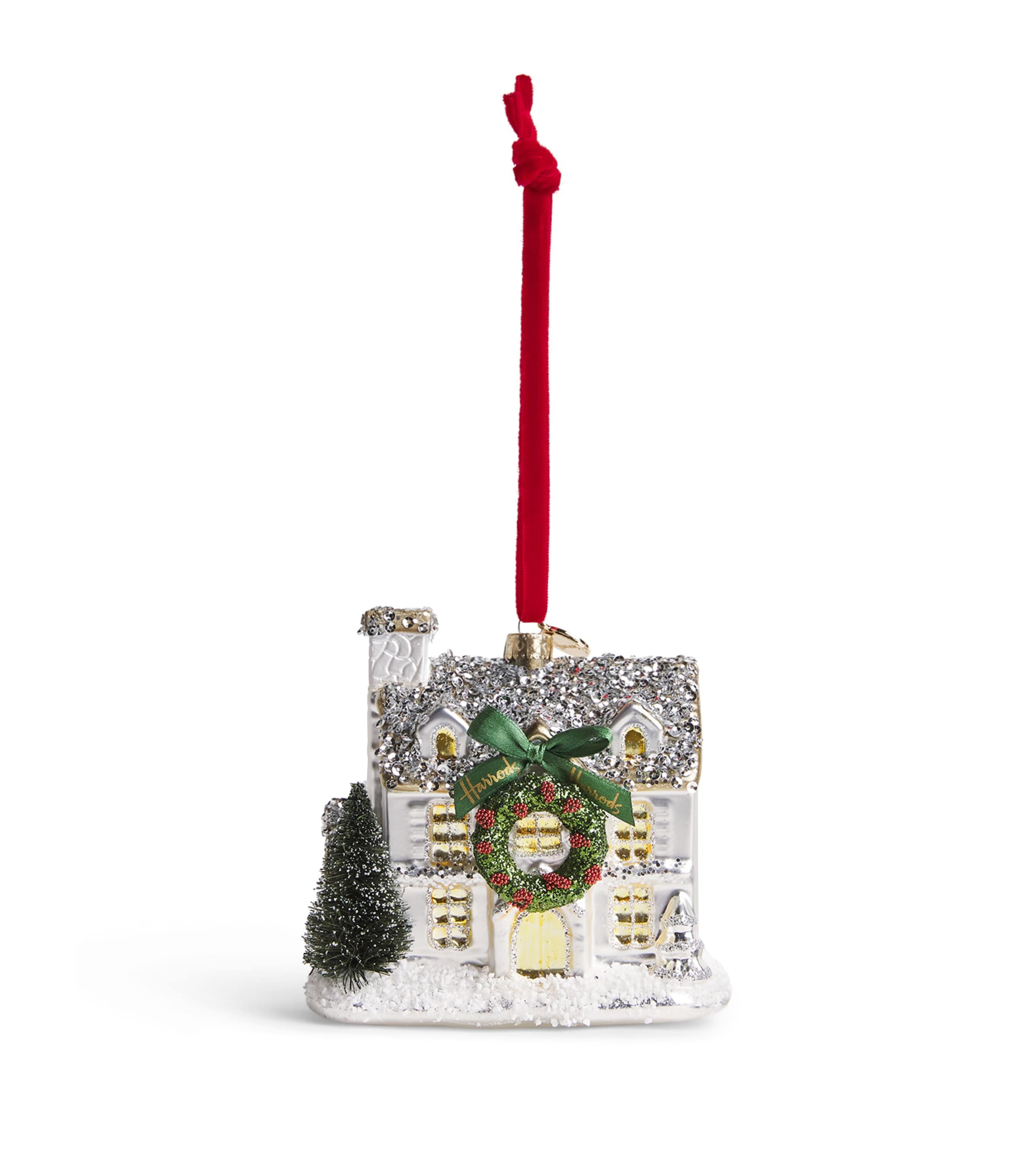 Harrods Christmas House Tree Decoration
