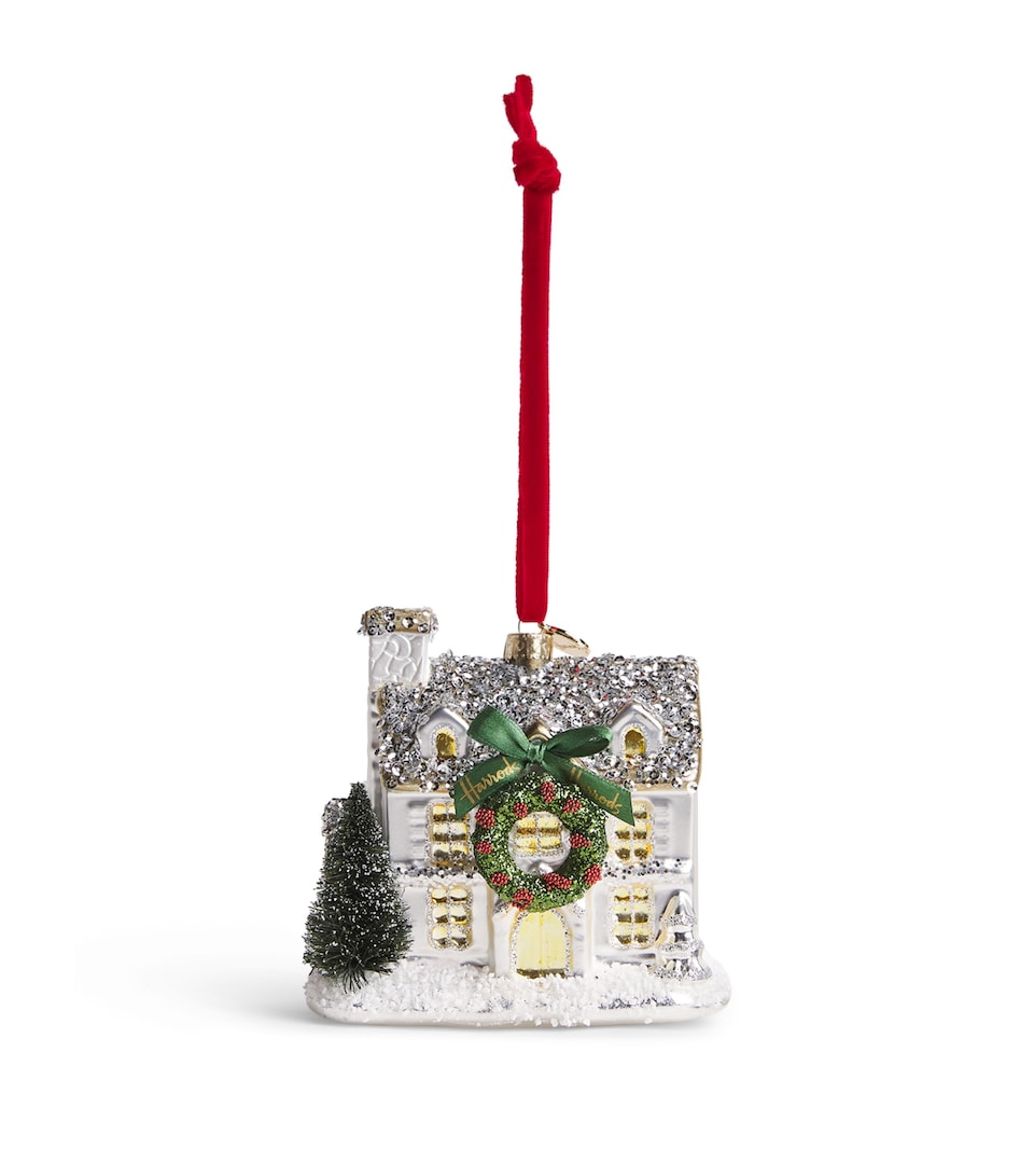 Harrods Christmas House Tree Decoration