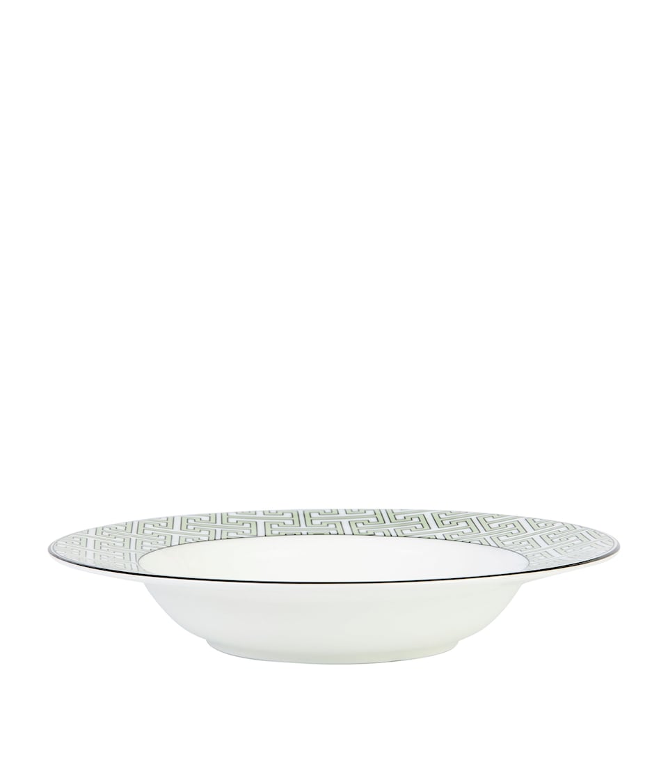 O.W.London Maze Soup Bowl (23cm) Apple Green