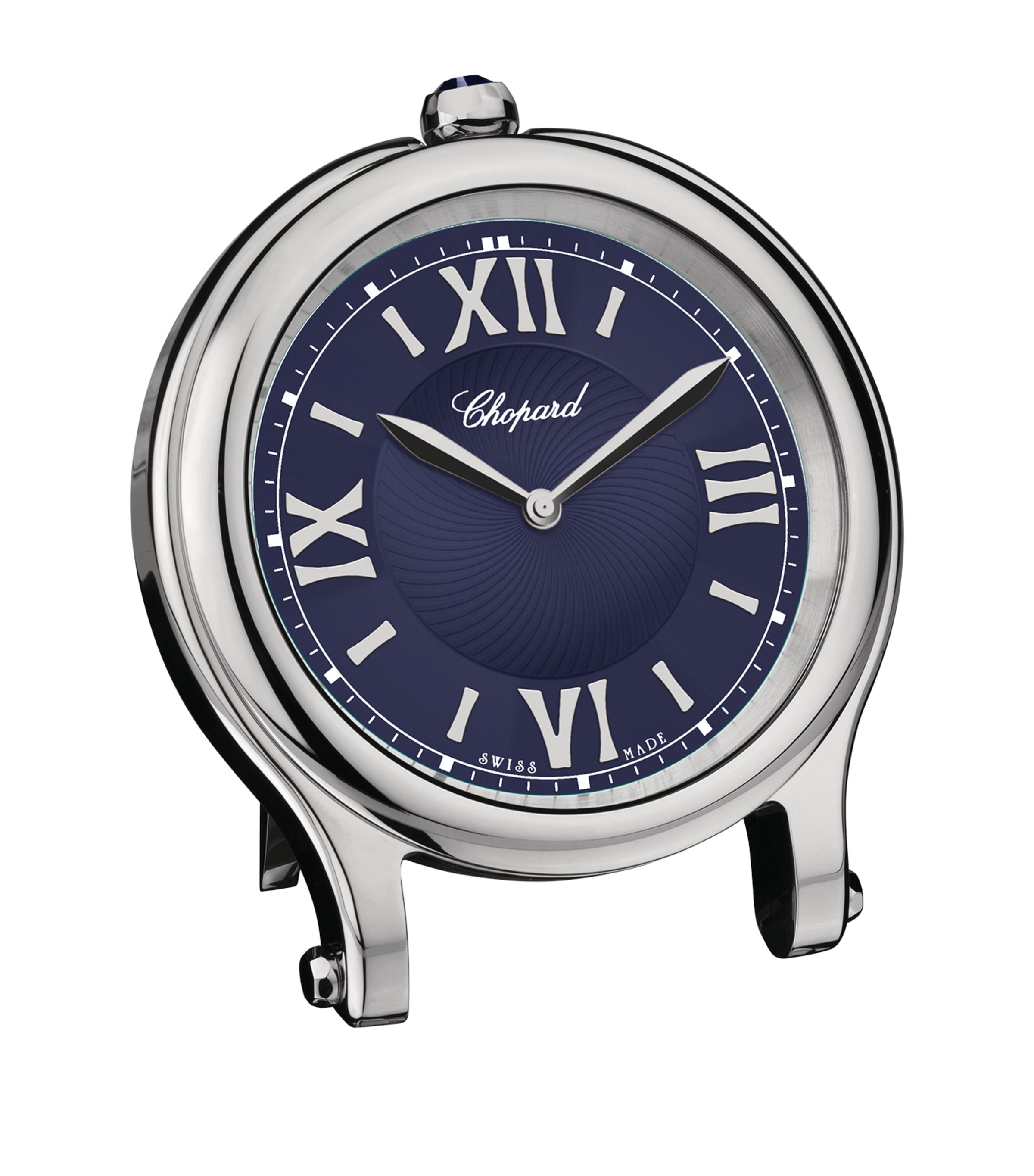 Stainless Steel Happy Sport Table Clock
