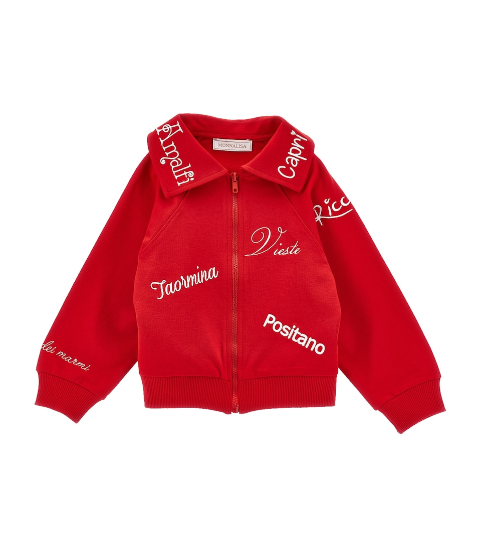 Stretch-Cotton Zip-Up Sweatshirt (2-13 Years)