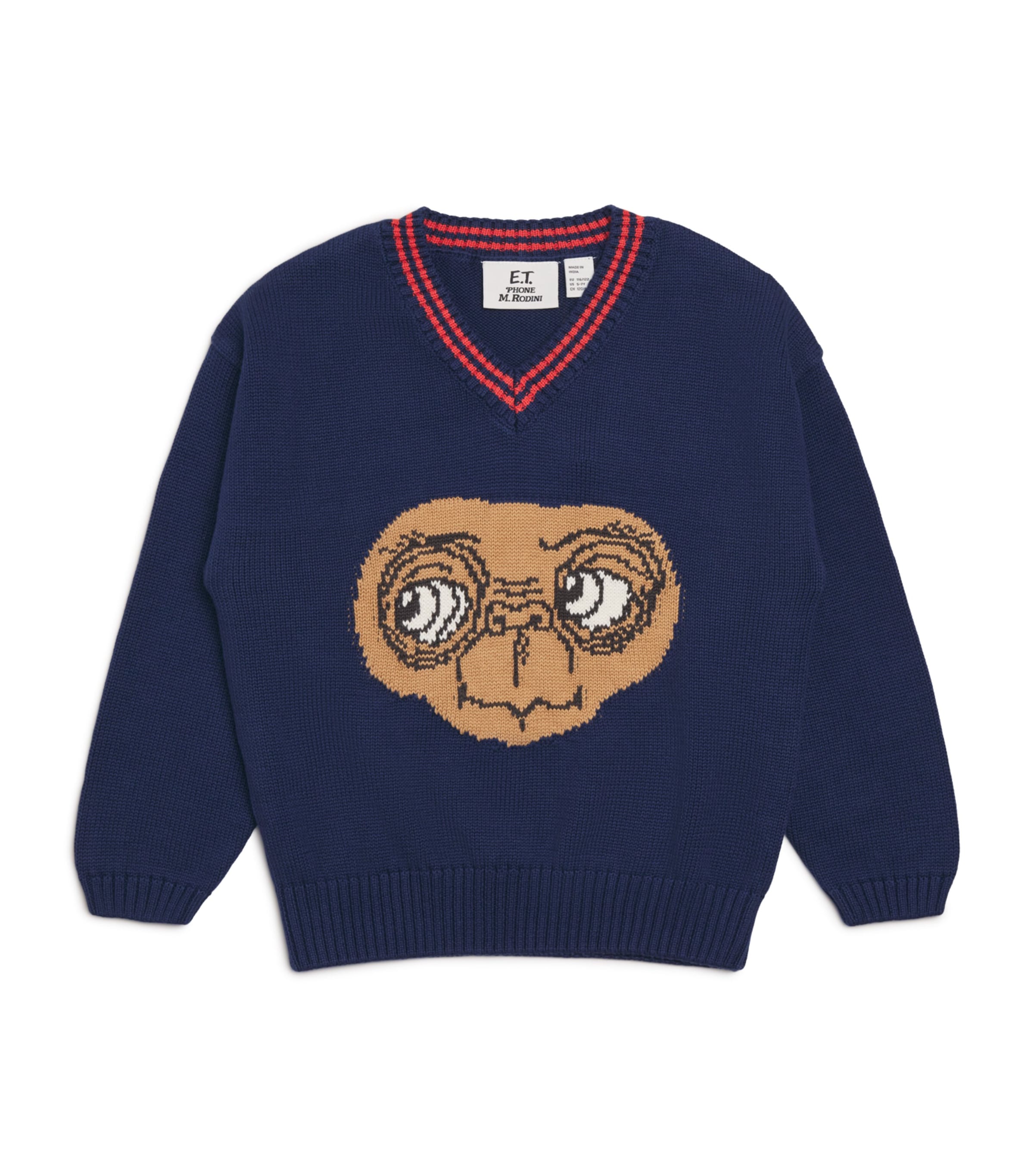 x E.T. Cotton V-Neck Sweater (3-11 Years)