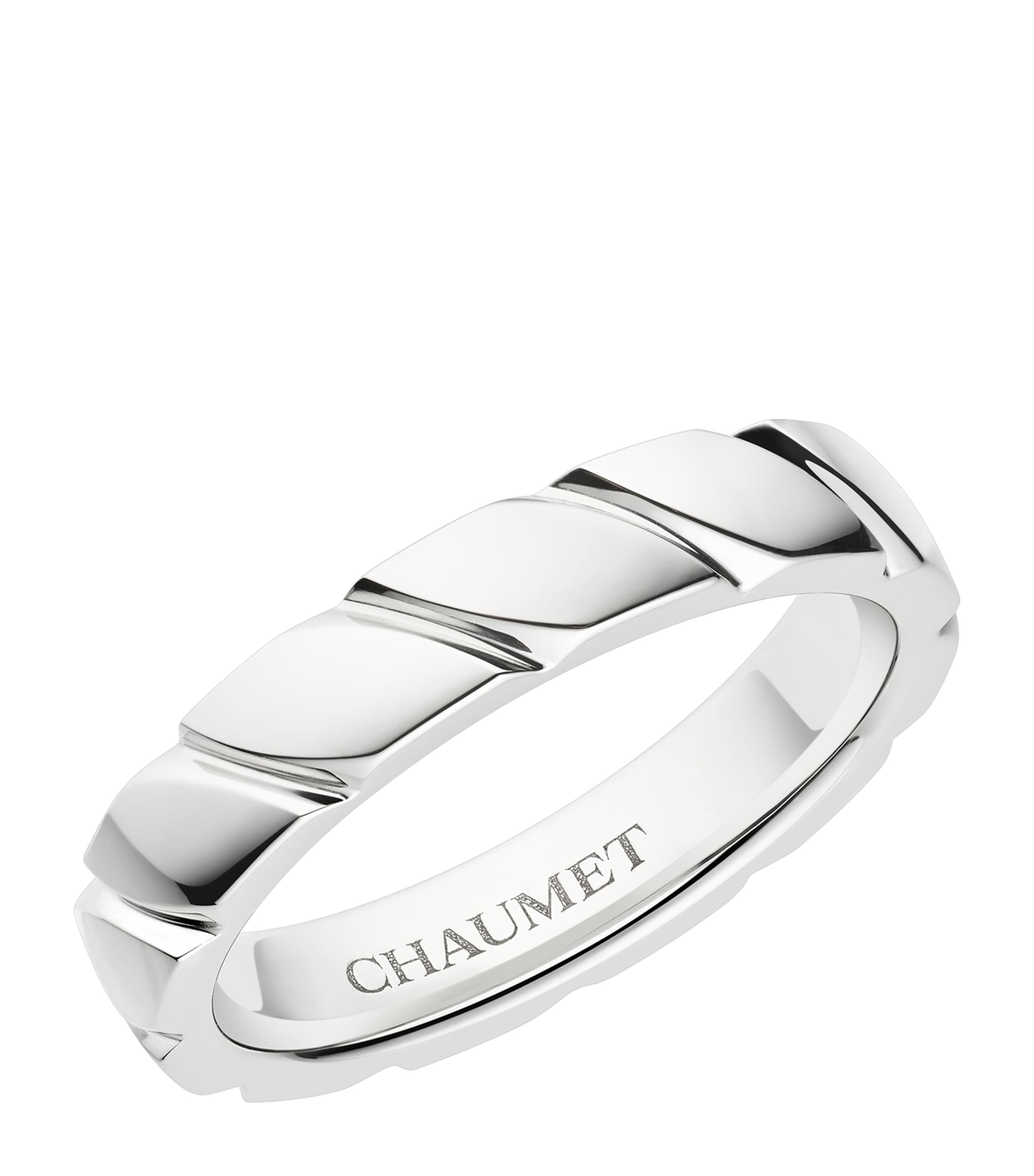 Platinum Torsade de Chaumet Wedding Ring