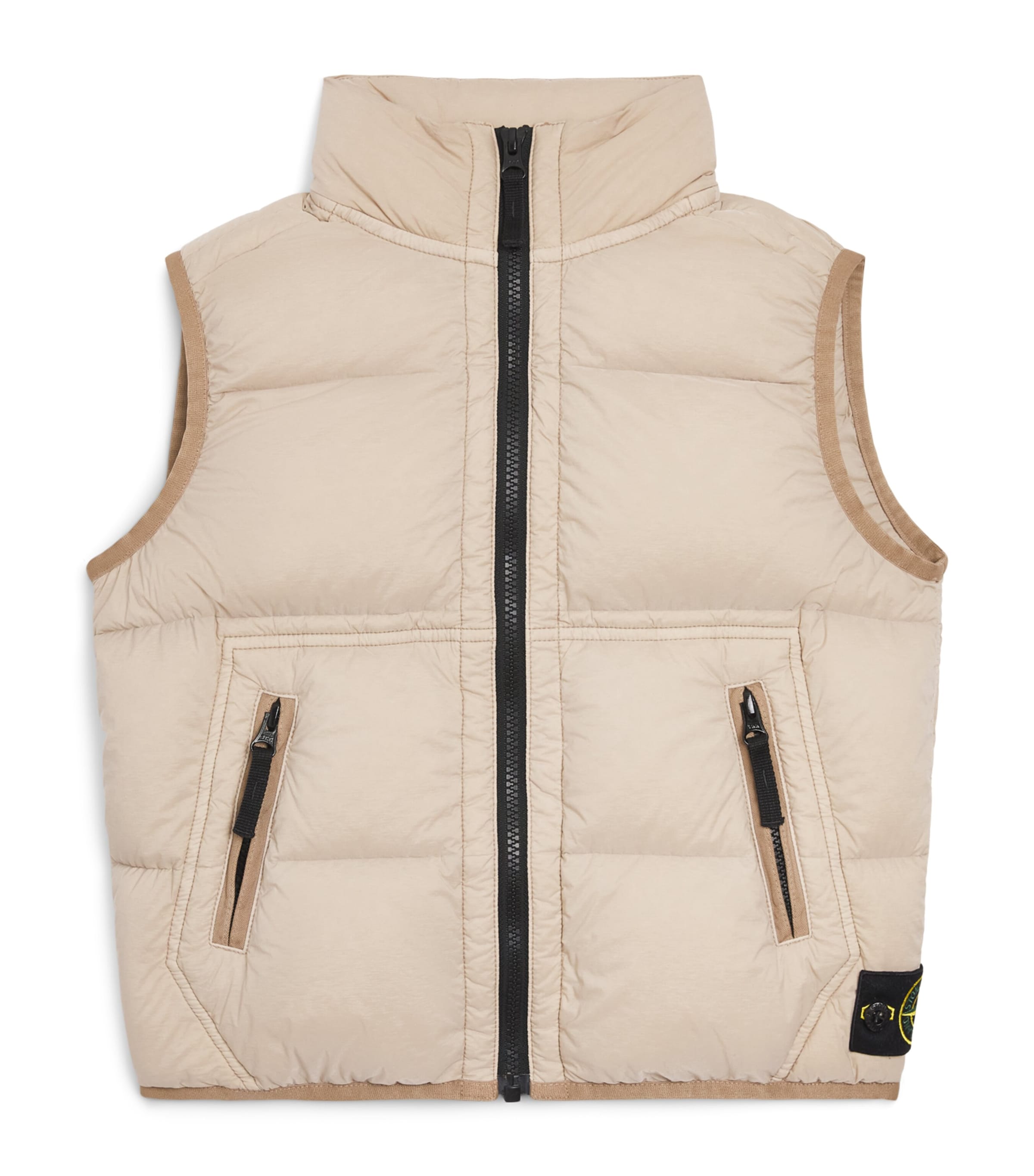 Stone Island Junior Down Gilet (6-14 Years) Desert Sand
