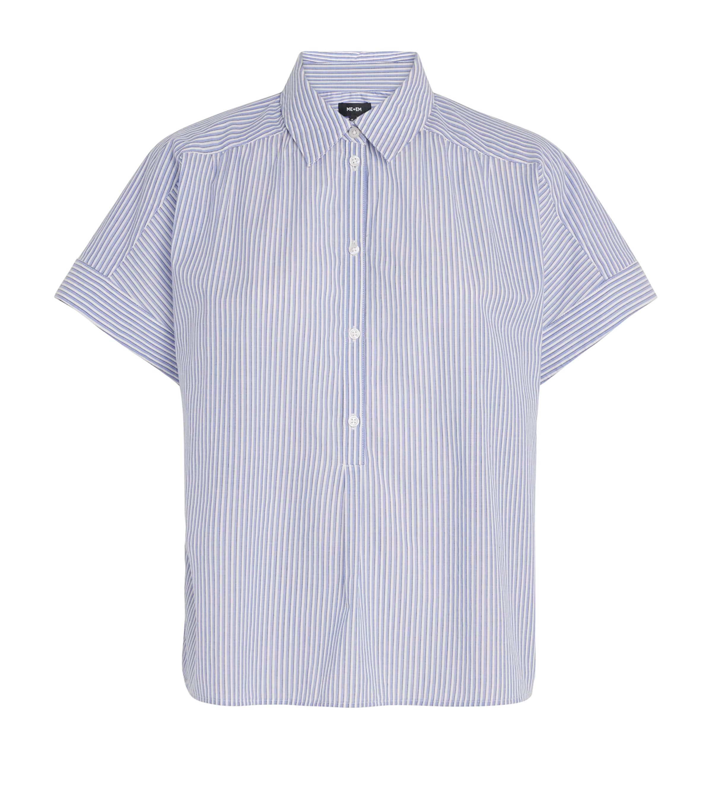 Cotton Voile Stripe Blouse