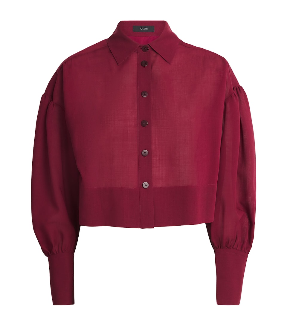 Wool Voile Anais Blouse