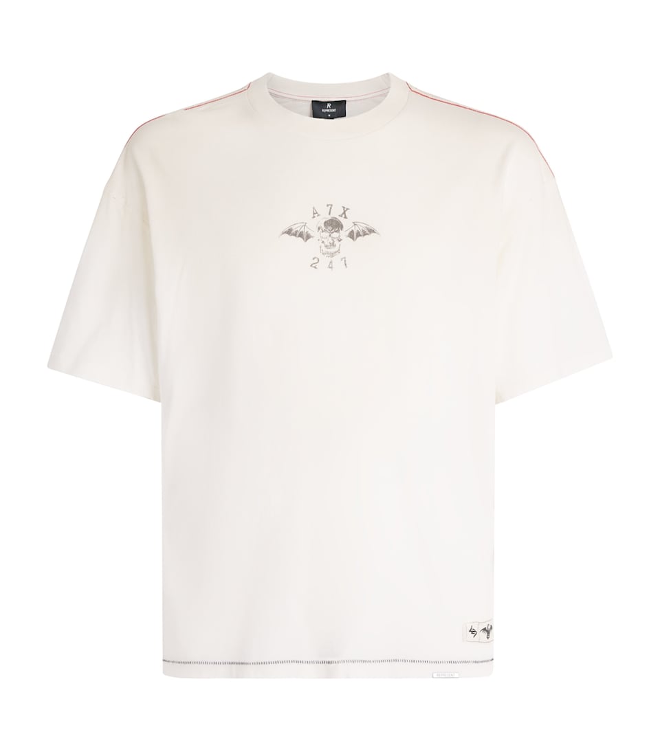 Represent 247 Mens x Avenged Sevenfold Graphic T-Shirt Vintage White