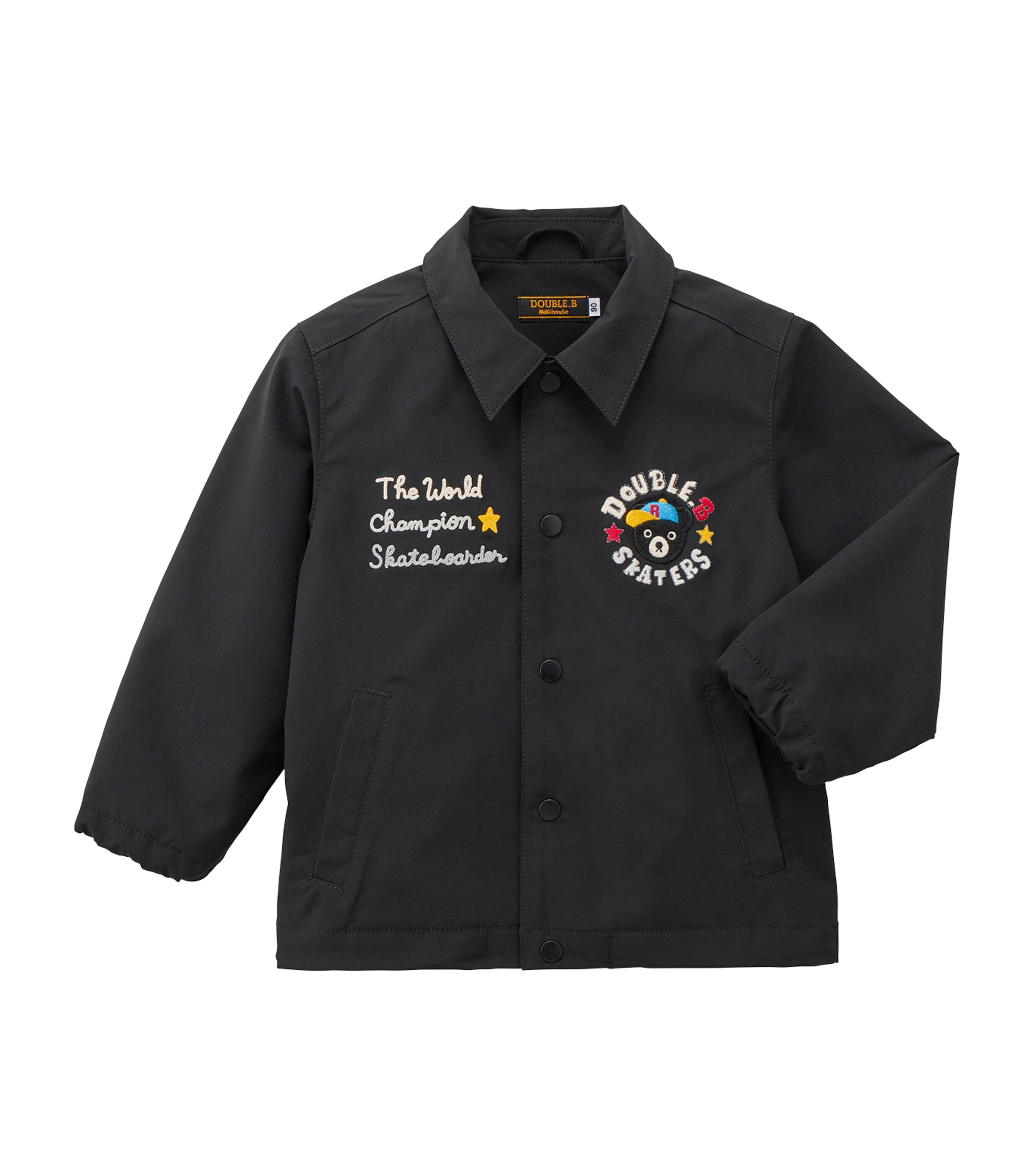 Miki House Appliqué Patch Utility Jacket (3-5 Years)