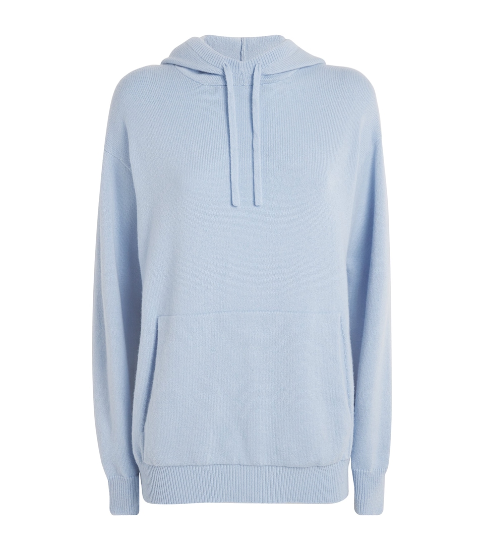 Harrods Womens Cashmere Hoodie Mirage
