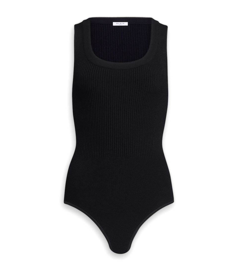 Scoop-Neck Tank Bodysuit