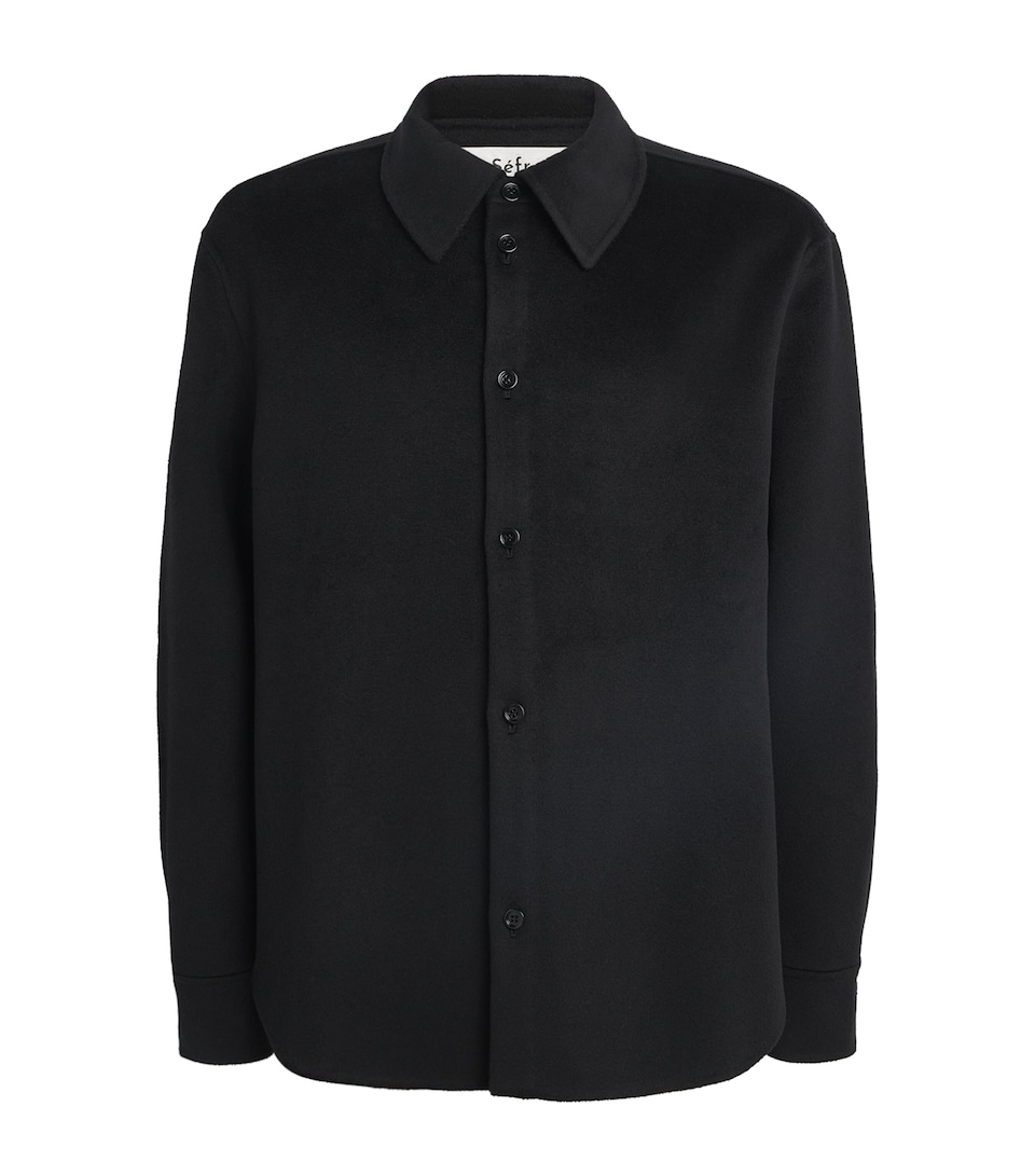 Wool-Cashmere Overshirt