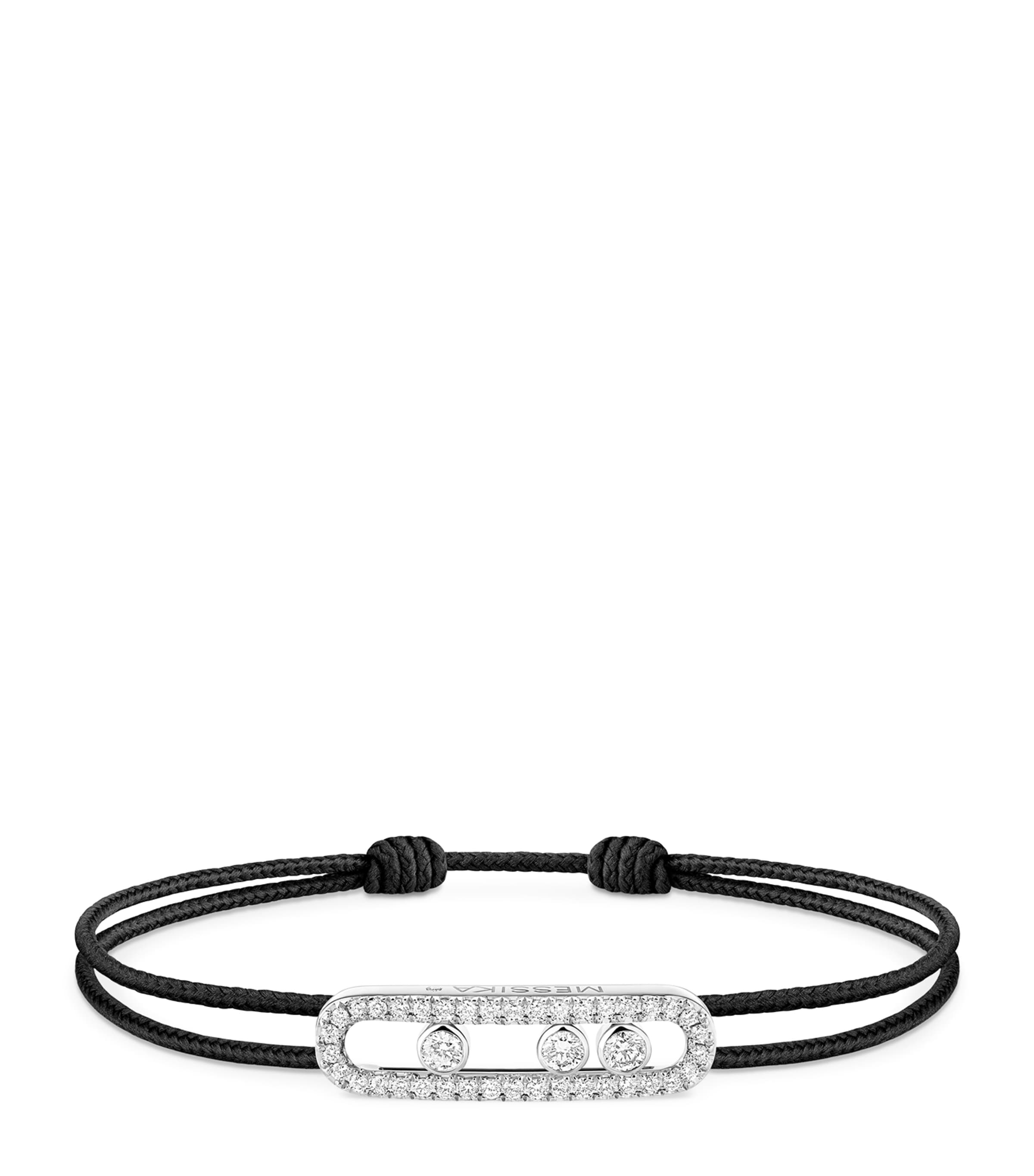 Messika Care(s) White Gold and Diamond Bracelet (0.26ct)