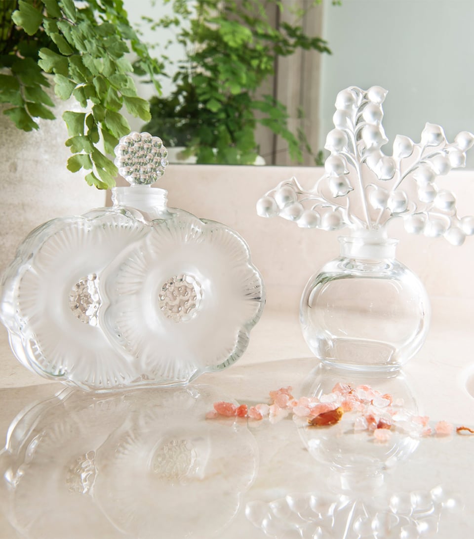 Crystal Deux Fleurs Perfume Bottle (50ml)