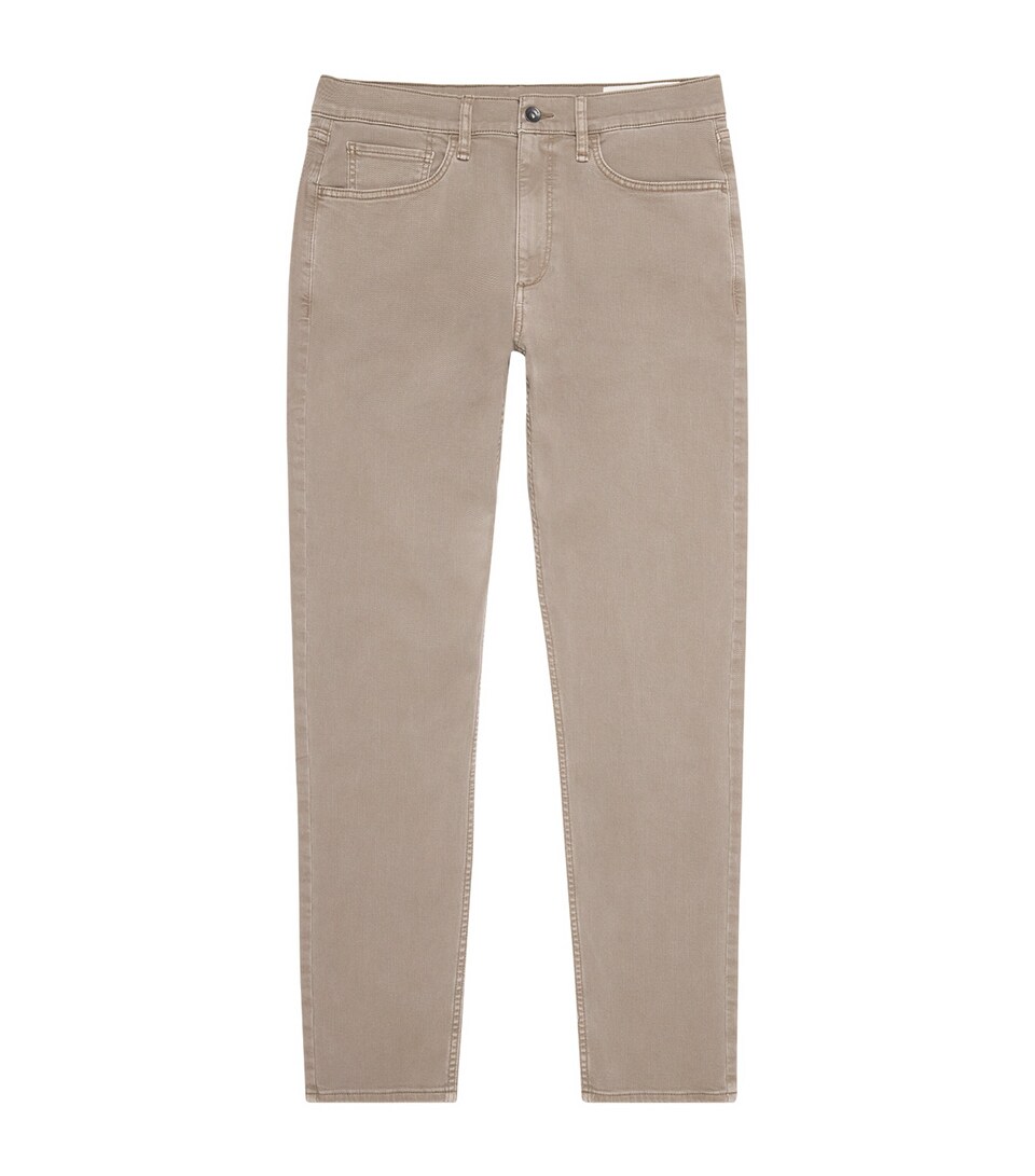 Rag & Bone Mens Fit 2 Slim Jeans Dark Taupe