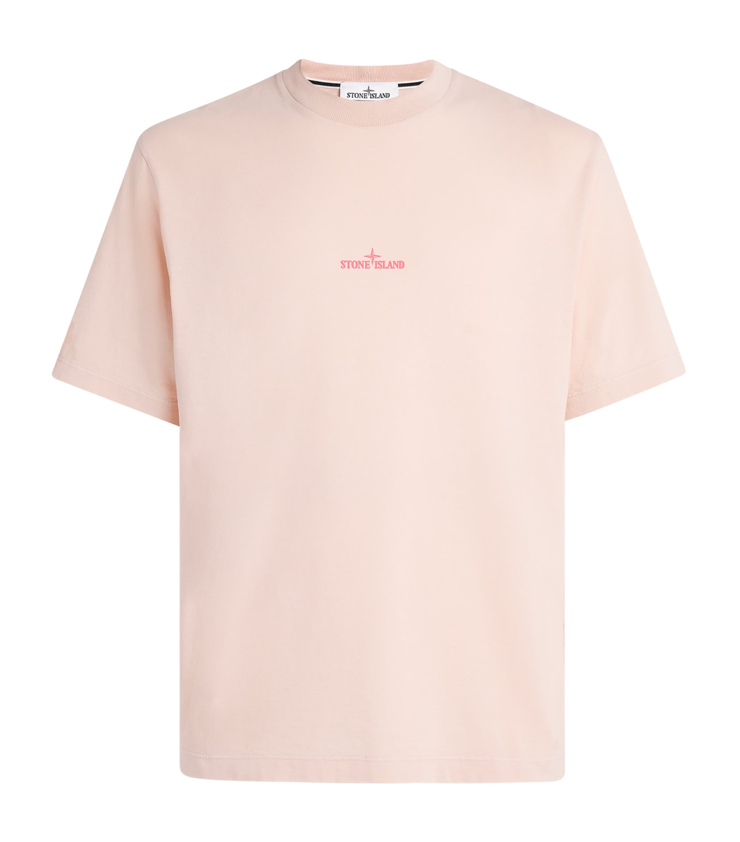 Stone Island Mens Organic Cotton Logo T-Shirt