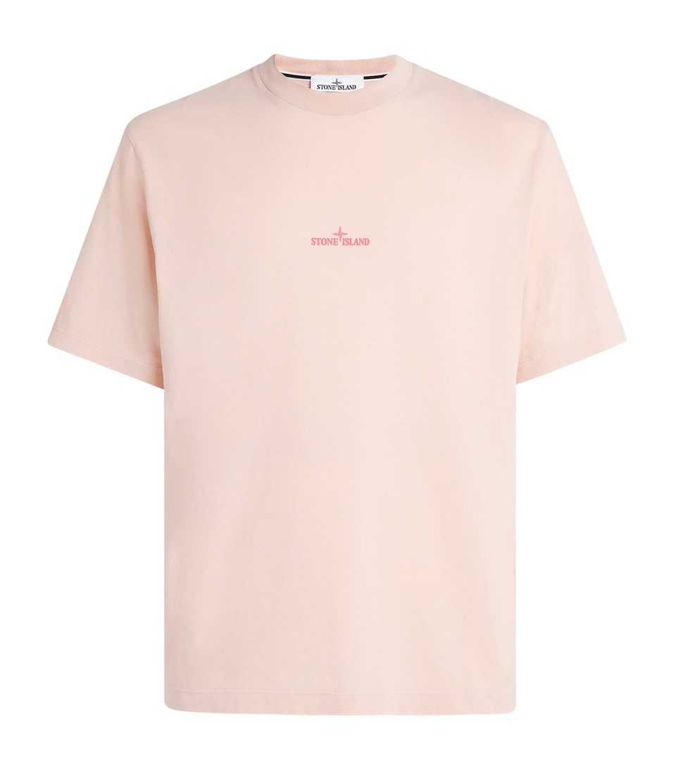 Stone Island Mens Organic Cotton Logo T-Shirt