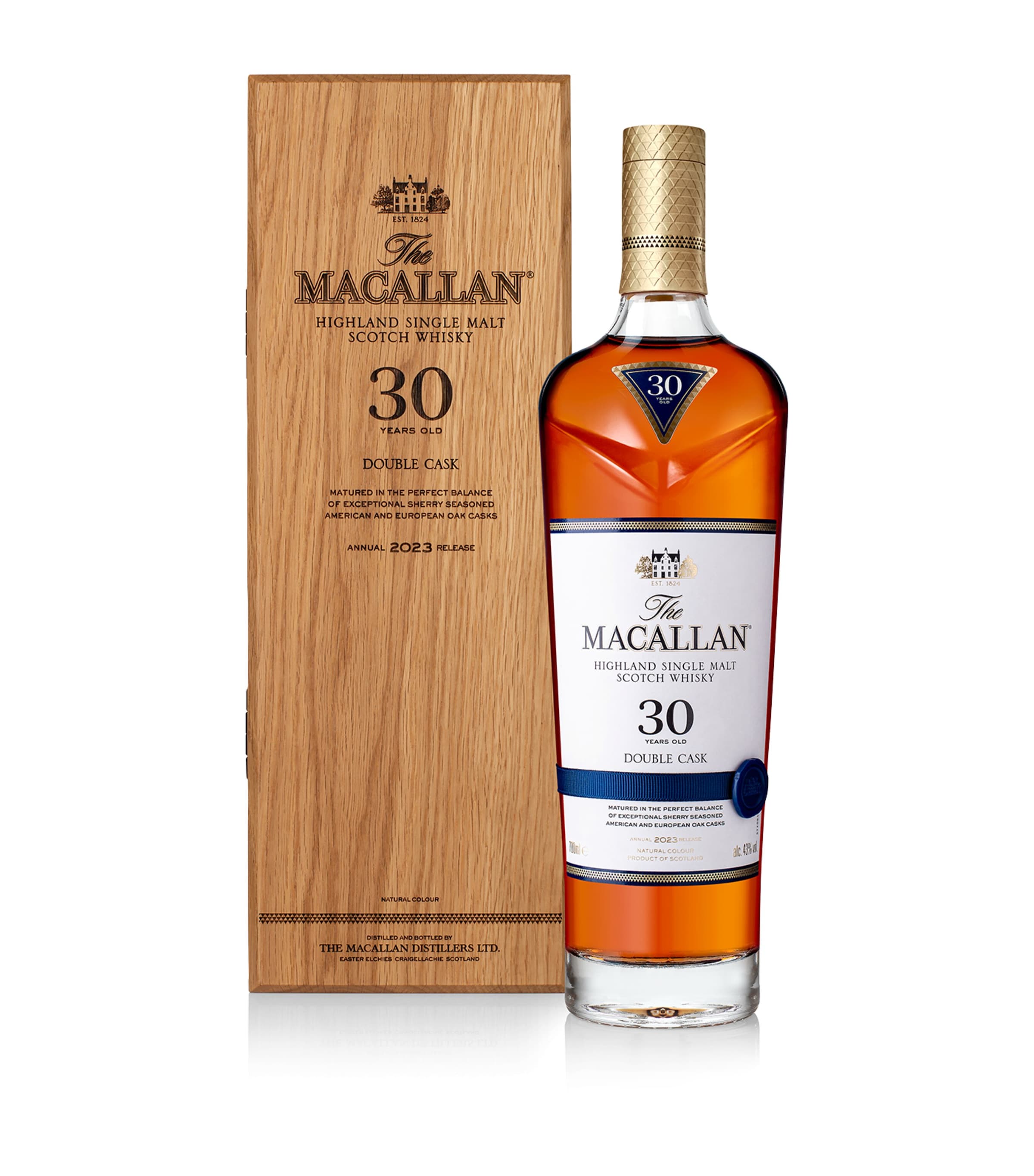 The Macallan Double Cask 30-Year-Old Single Malt Scotch Whisky (70cl)