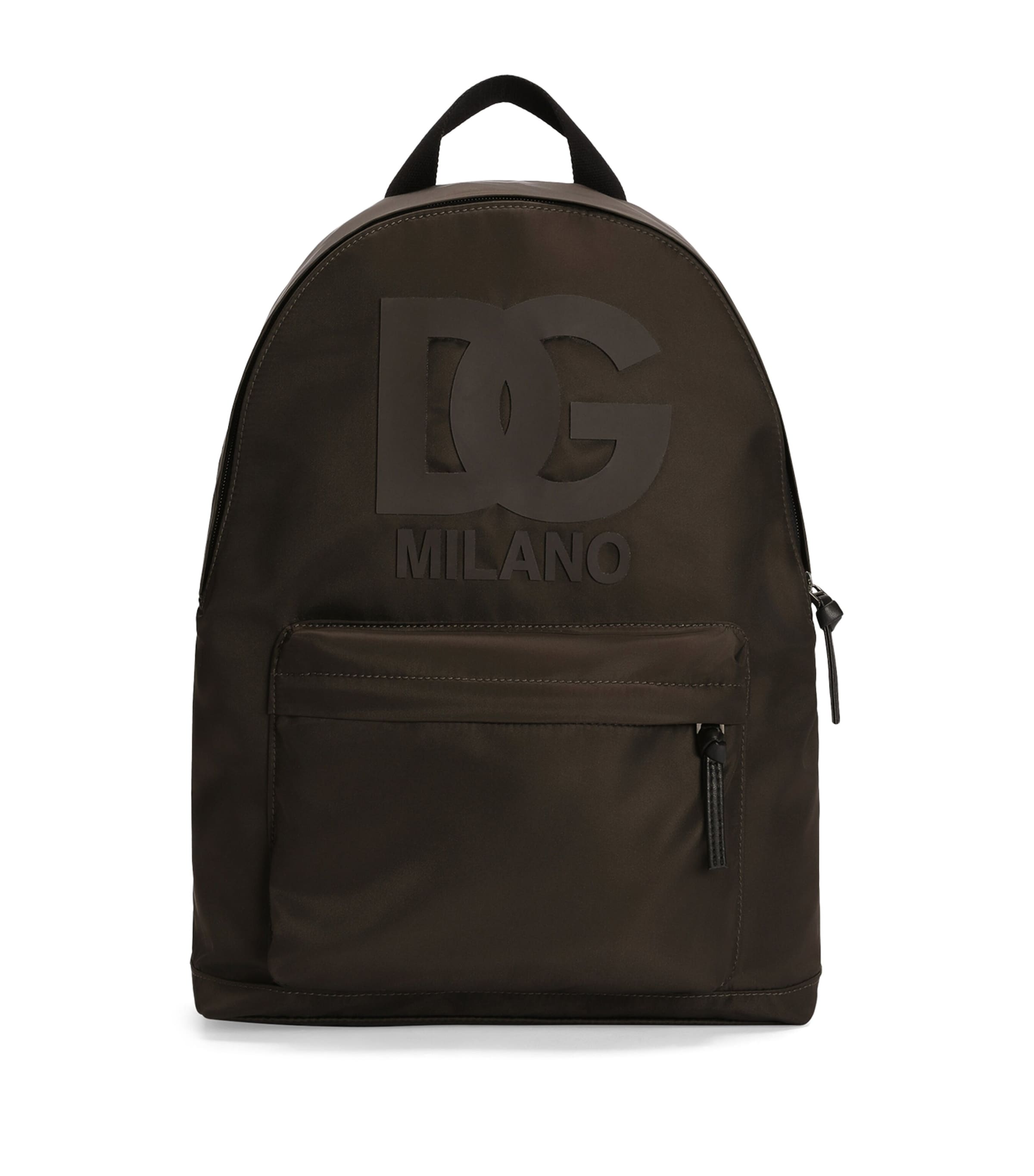 Dolce&Gabbana Kids Logo Backpack Brown/black