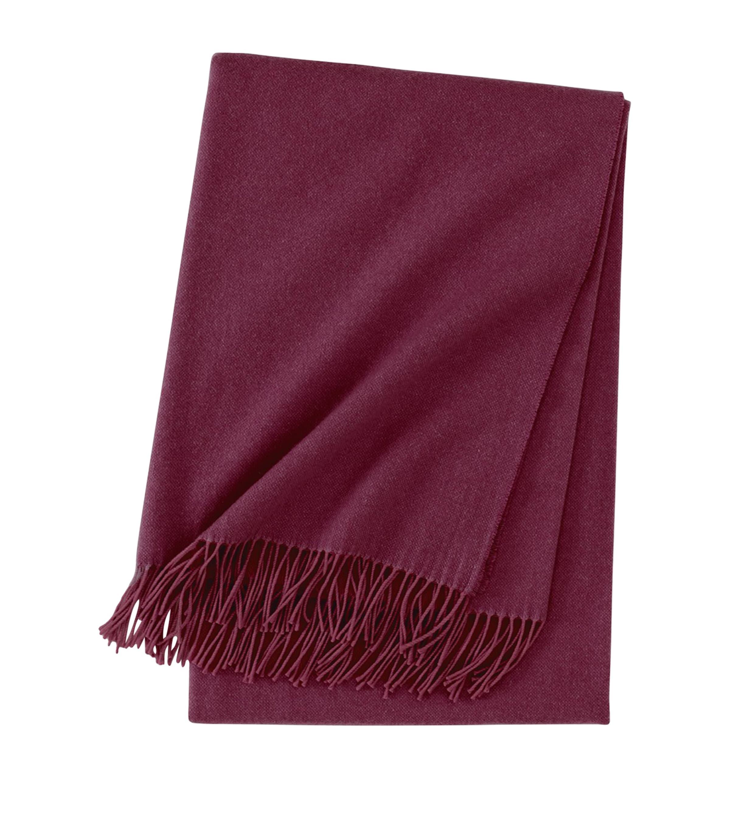 Yves Delorme Club Framboise Throw (130cm x 170cm) Framboise