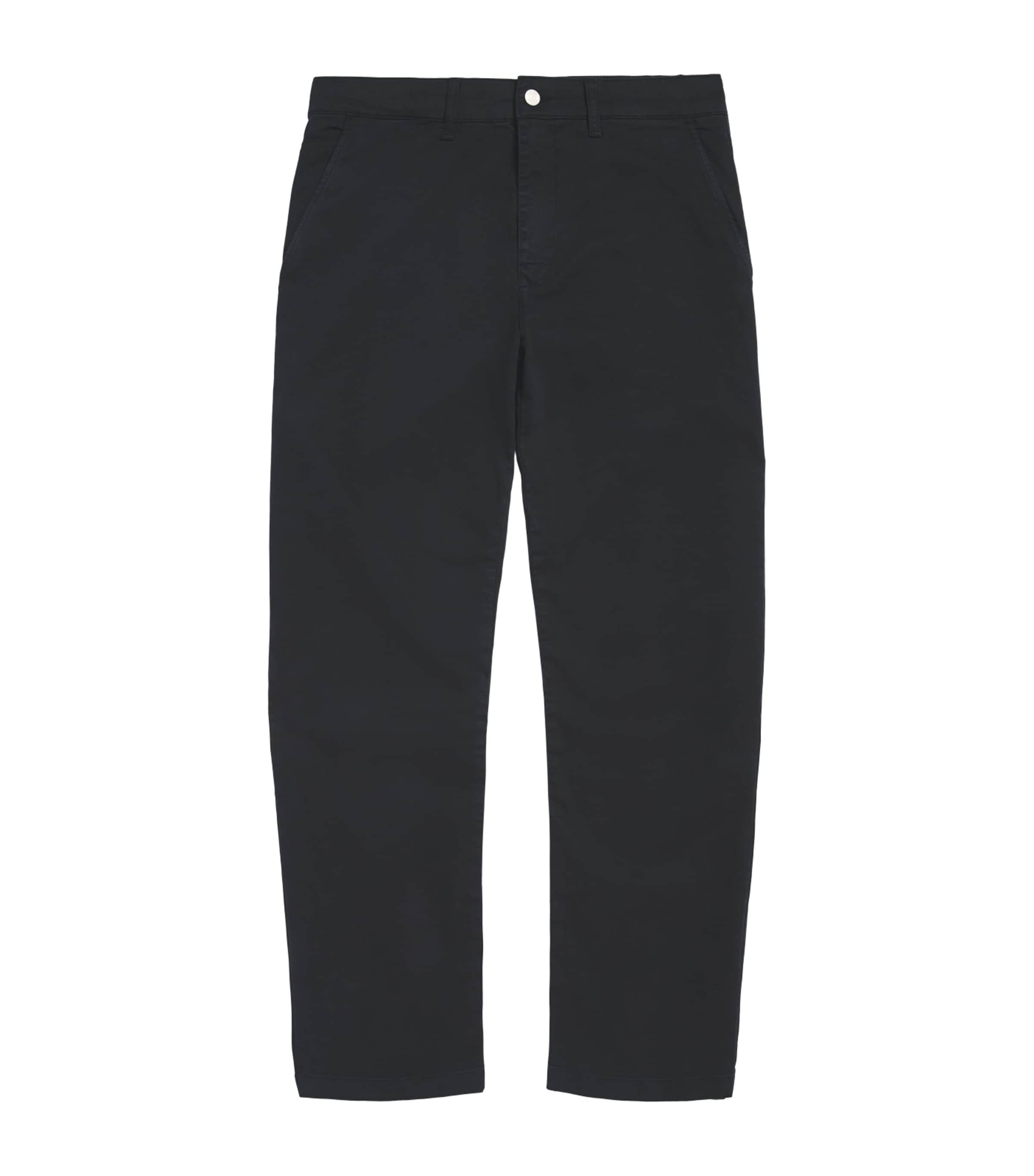 NN.07 Mens Stretch-Organic Cotton Aden Chinos Navy Blue