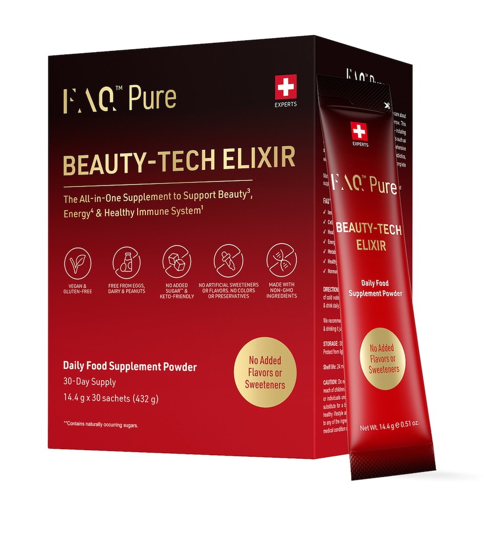 FAQ Pure Beauty-Tech Elixir Sachets (Pack of 30)
