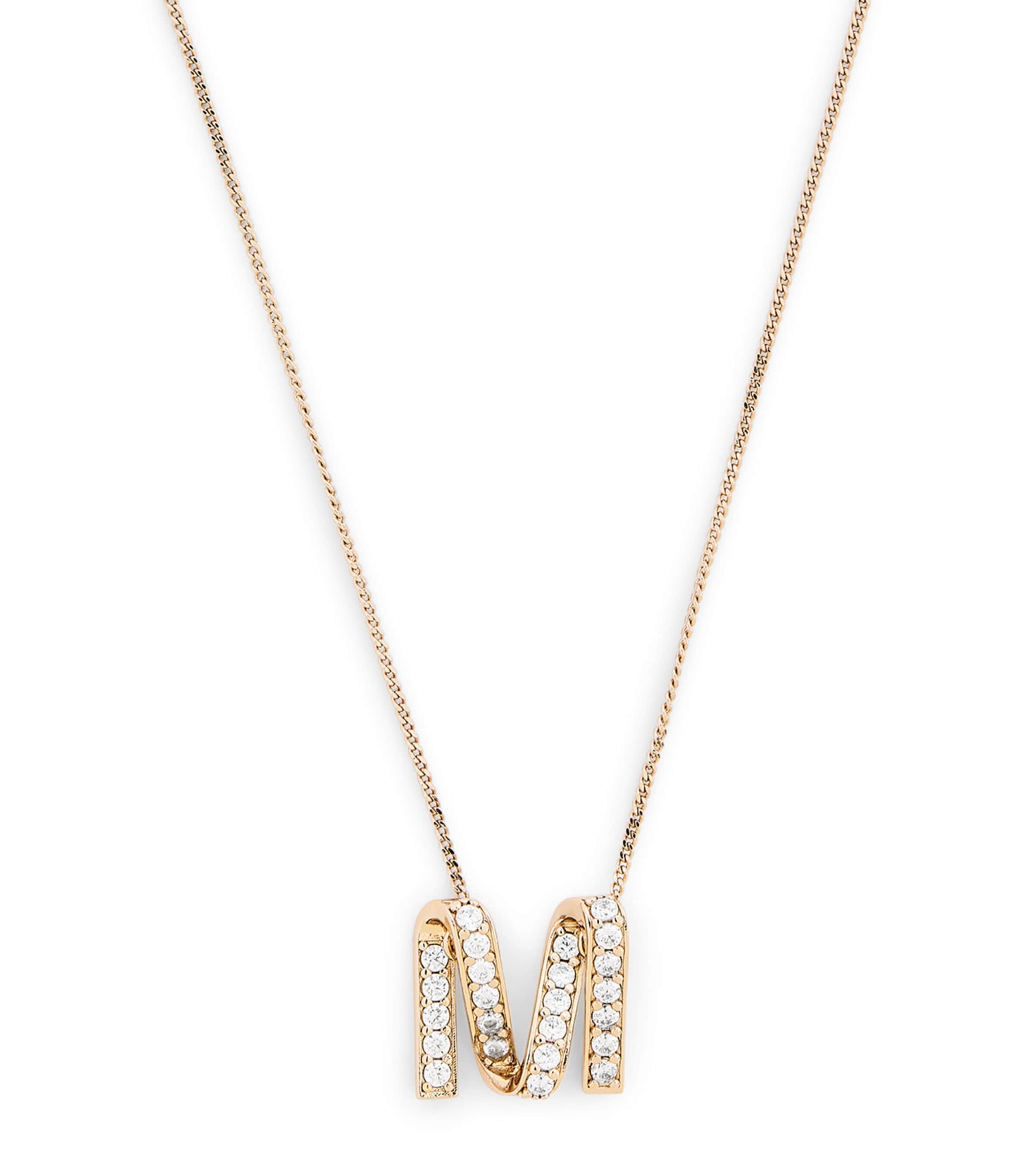 M Pendant Necklace