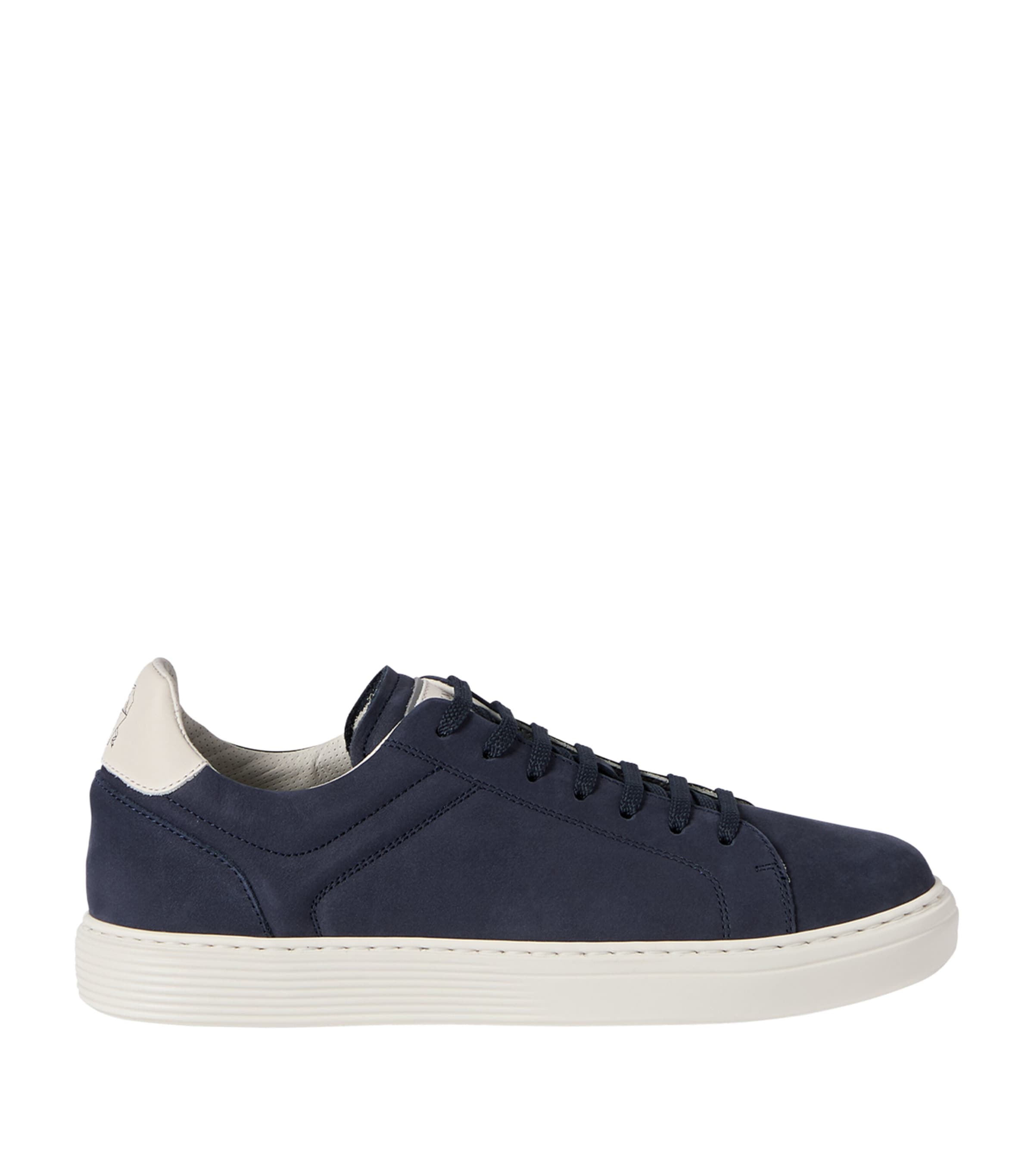 Brunello Cucinelli Suede Lace-Up Sneakers