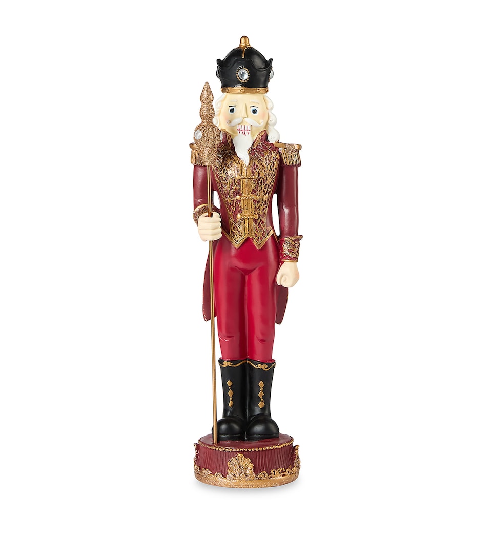 Wood Nutcracker Ornament (36cm)