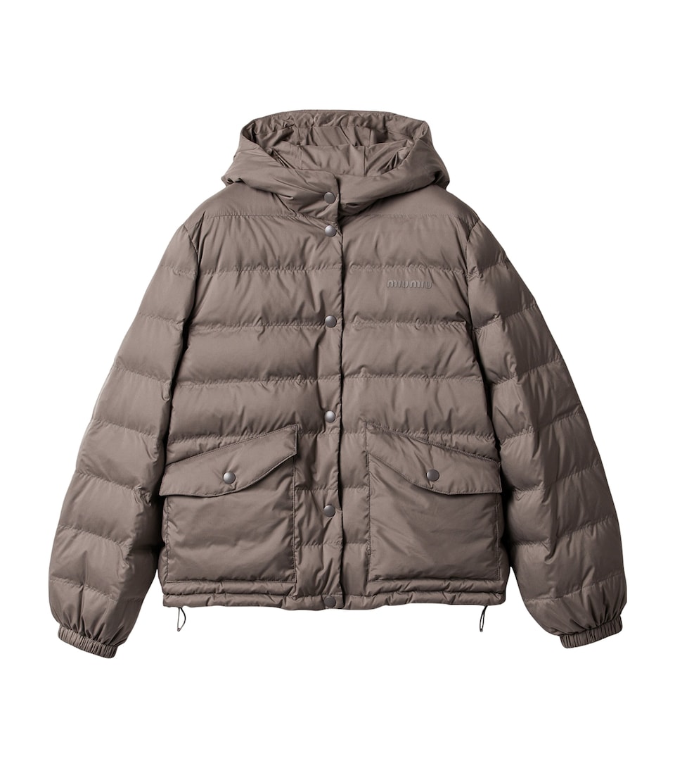 Down Technical Pongé Puffer Jacket