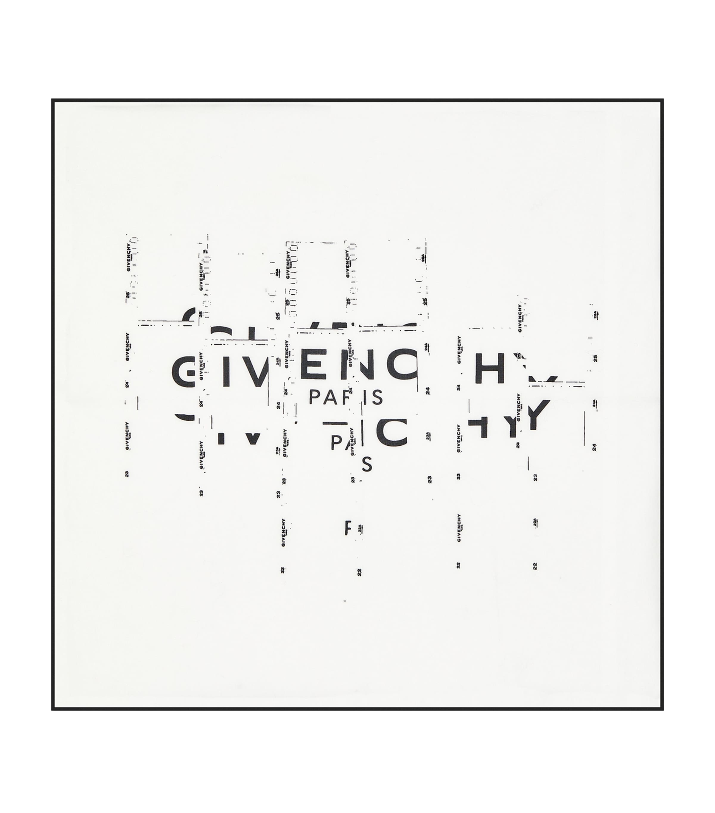 Givenchy Cotton Photographic Negatives Scarf