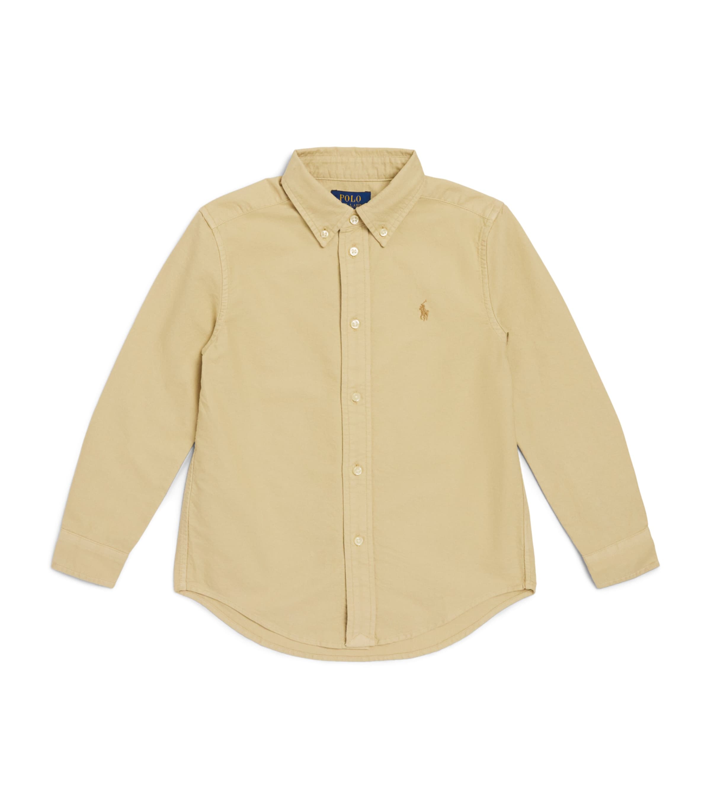 Ralph Lauren Kids Cotton Polo Pony Shirt (2-7 Years) Tallow Cream