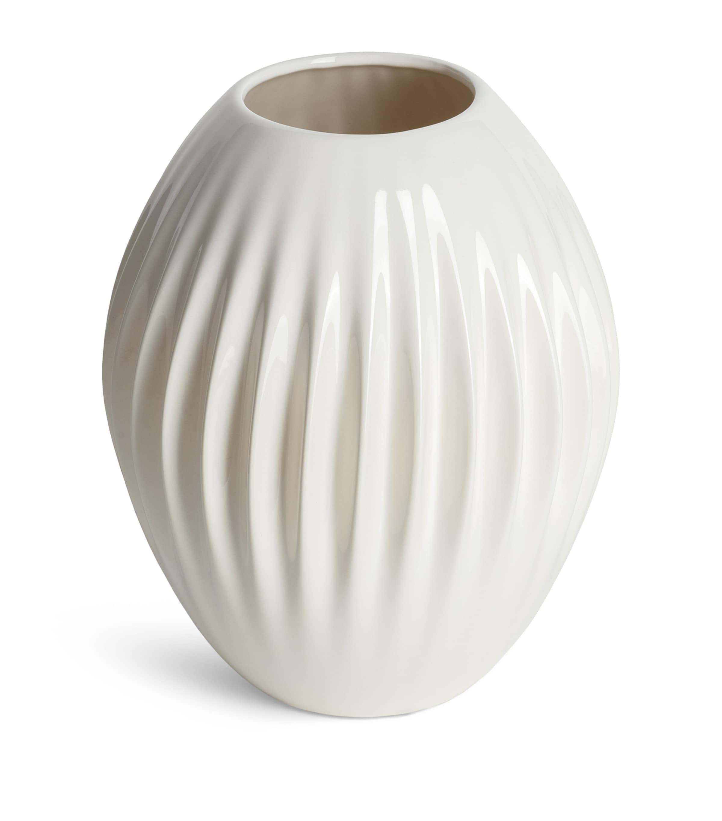 Poltrona Frau Ceramic Shiwa High Vase (32cm) White