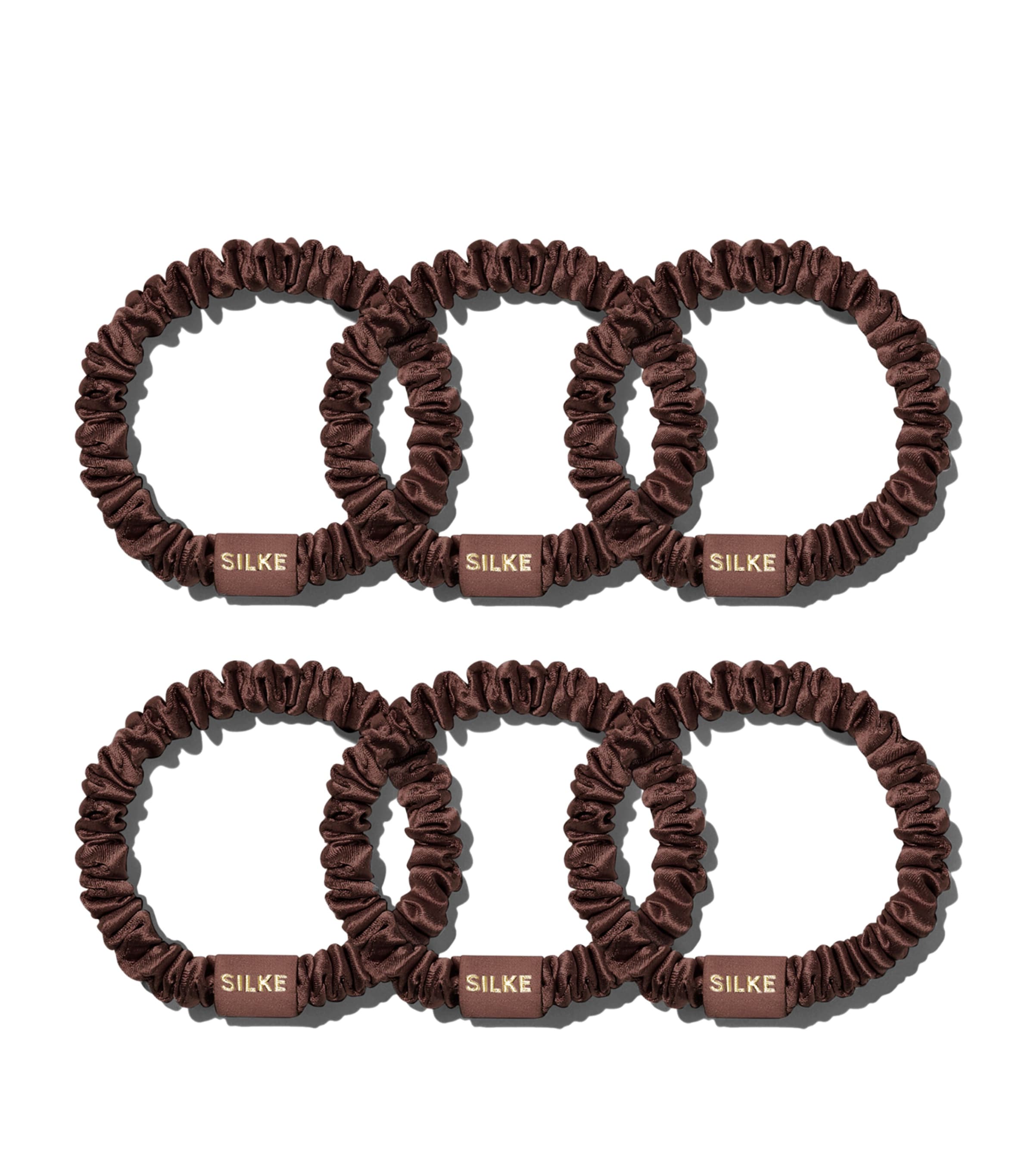 Mulberry Silk Hair Ties (Set of 6)