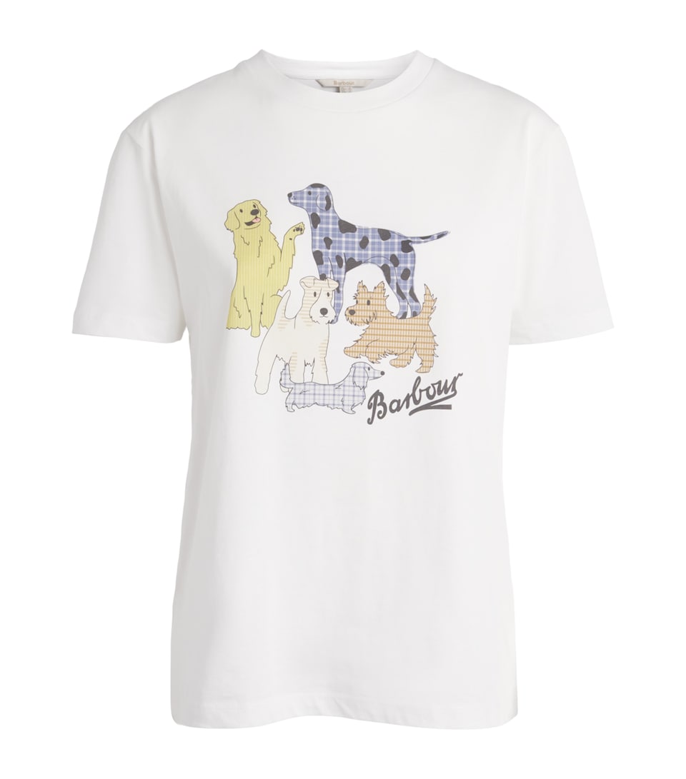 Barbour Womens Cotton Fawley T-Shirt White