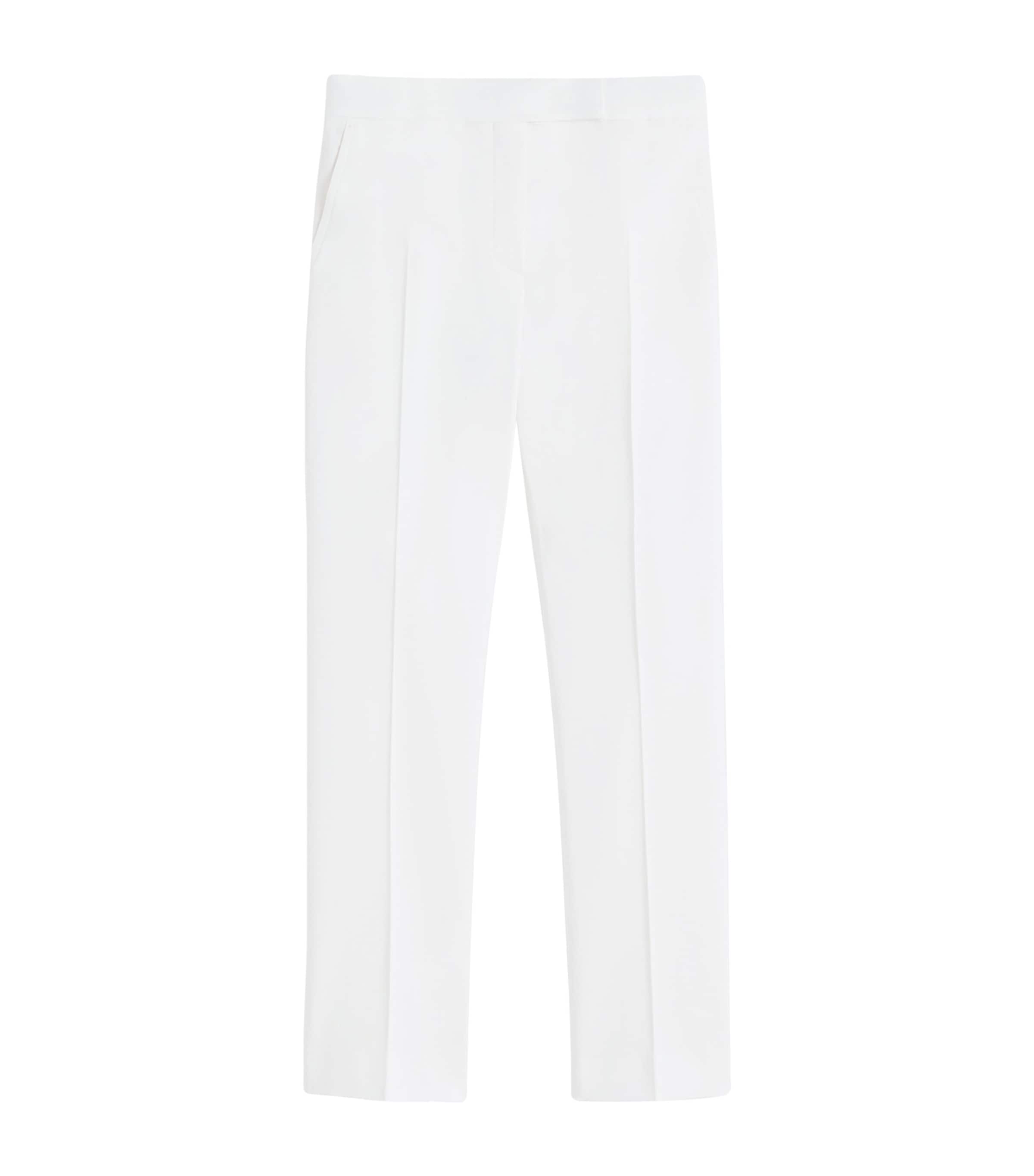 Stretch-Cotton Tailored Trousers