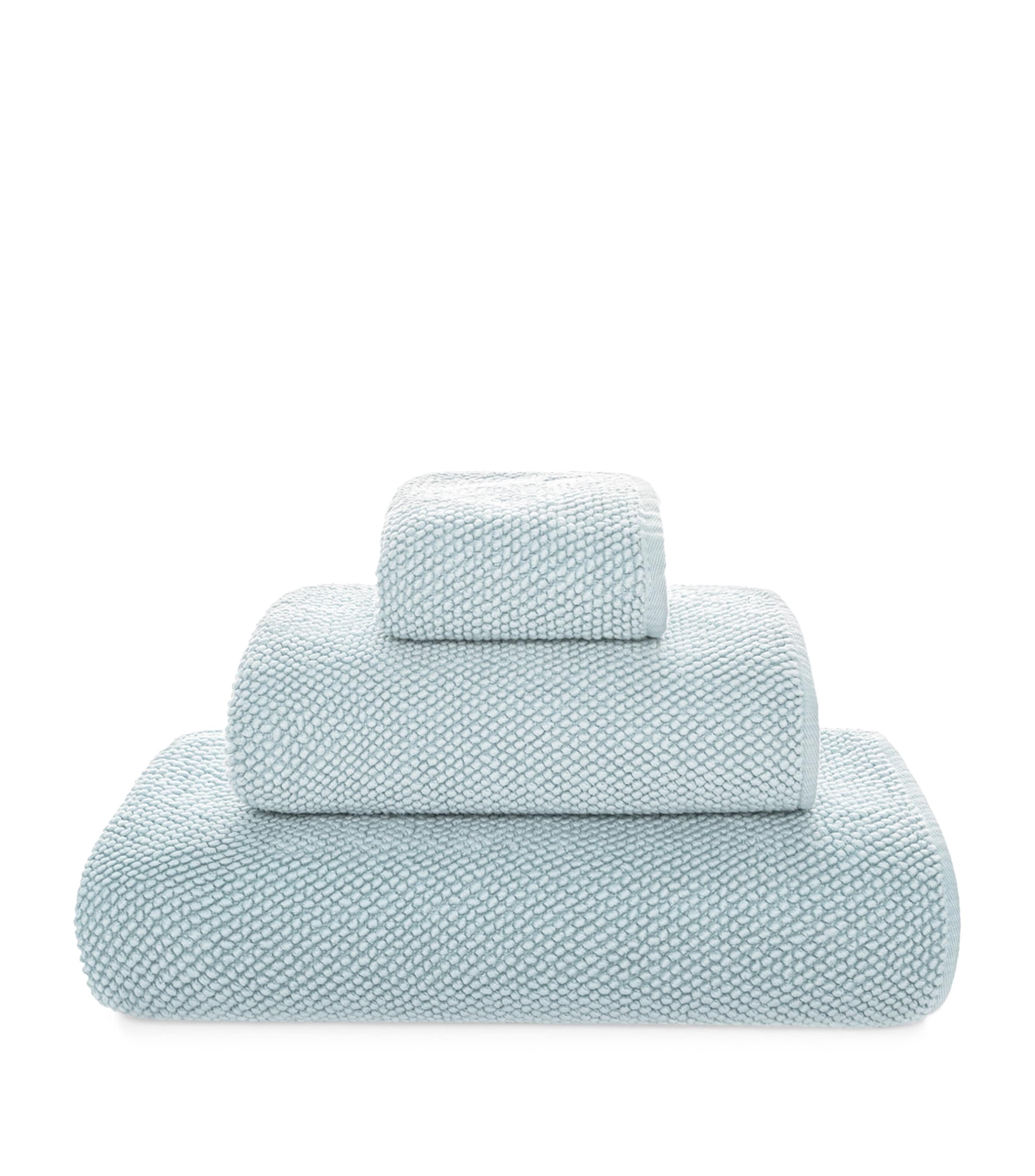 GRACCIOZA Cotton Pearls Face Cloth (30cm x 30cm) Seamist
