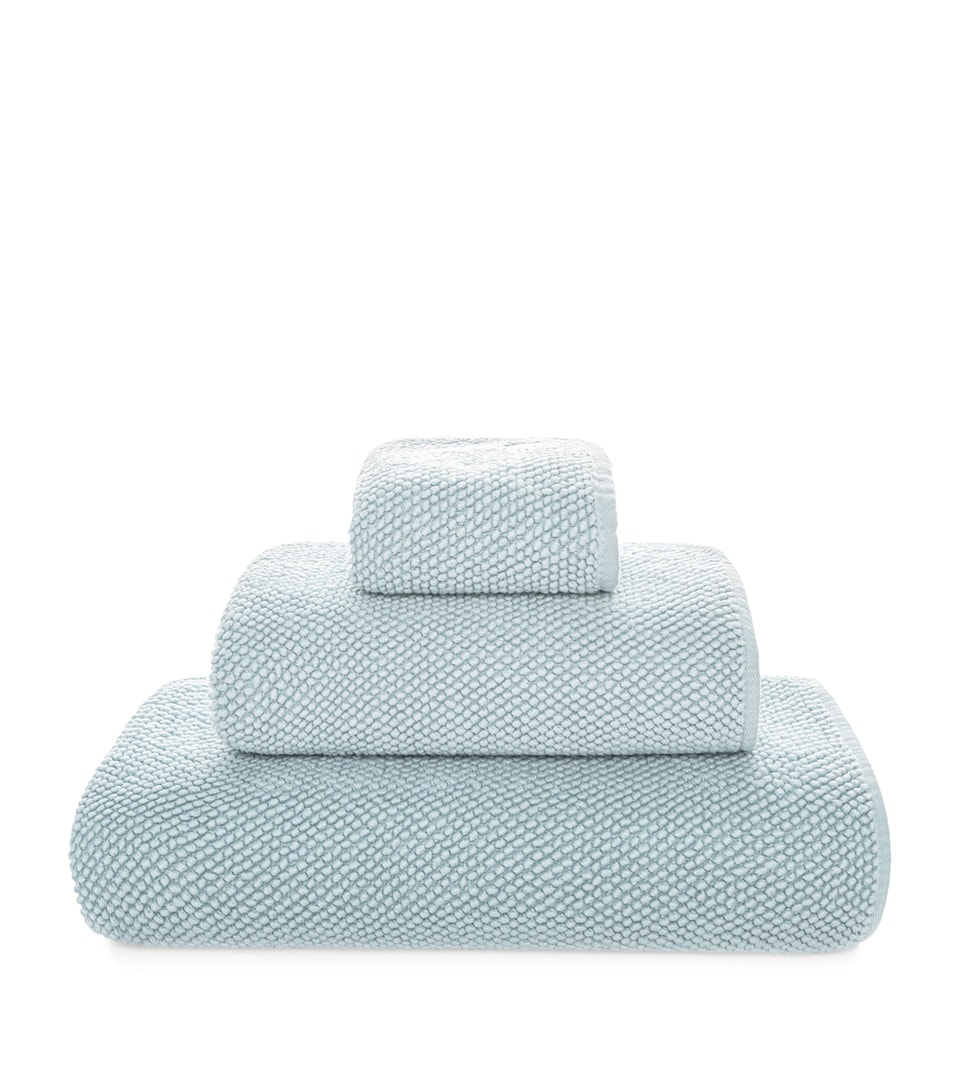 GRACCIOZA Cotton Pearls Face Cloth (30cm x 30cm) Seamist