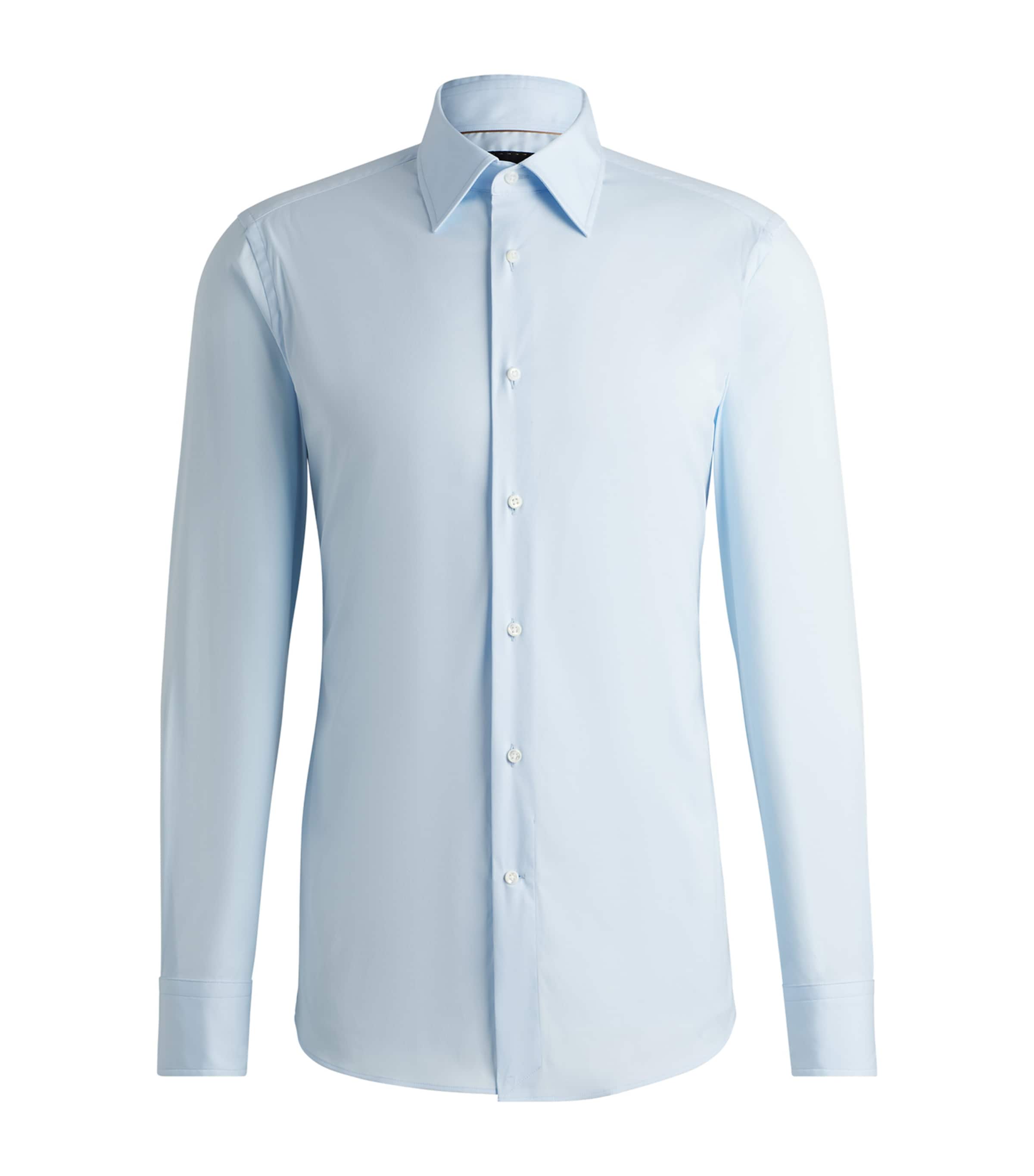 Stretch-Cotton Slim Shirt